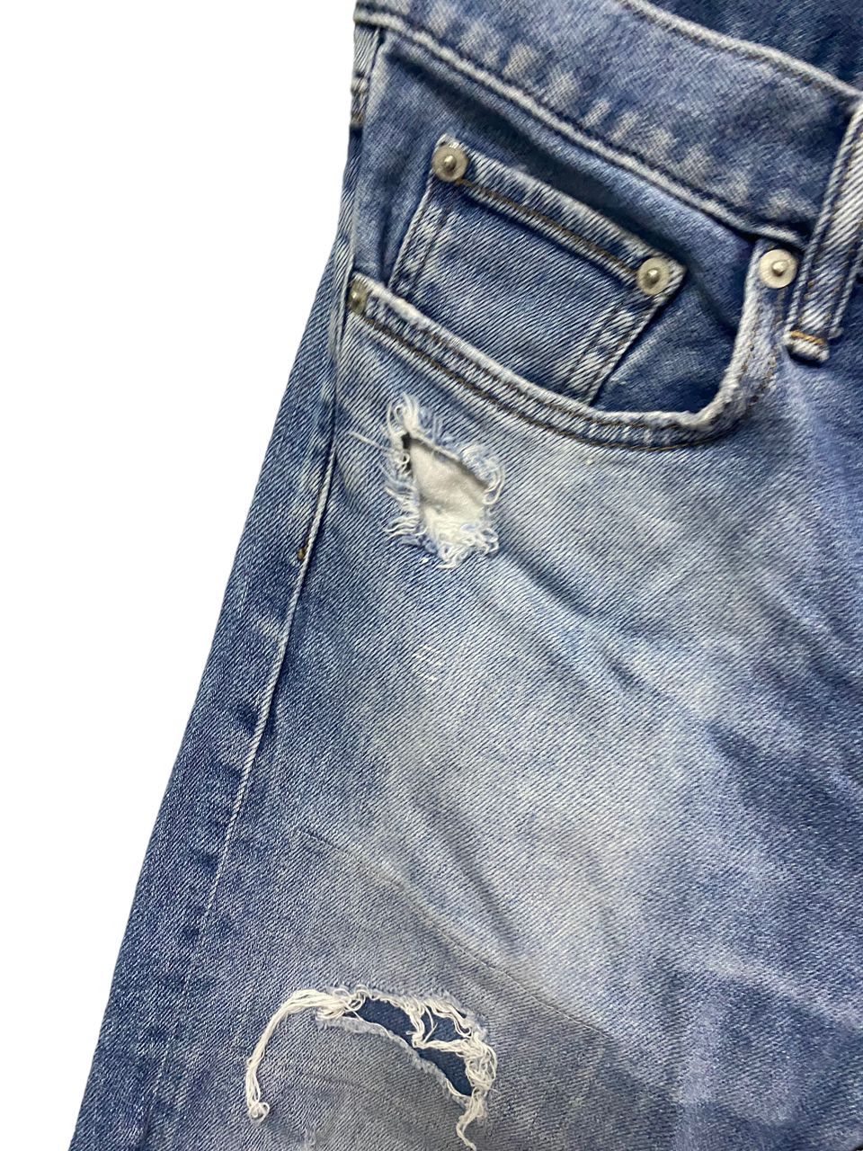 Japanese Brand 💥BEST OFFER💥UNIQLO JEANS DISTRESSED DENIM Size US 34 / EU 50 - 6 Thumbnail