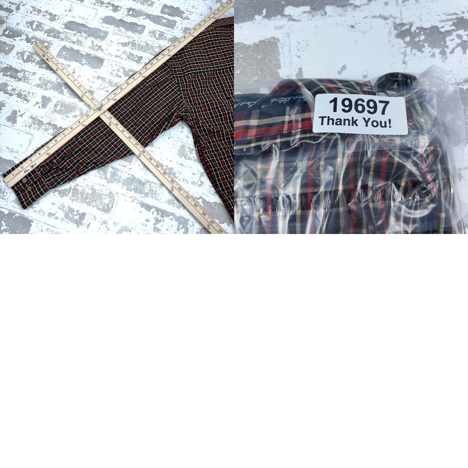 Wrangler Wrangler Shirt Men Medium Brown Plaid Button Up George Straight Western Cowboy Size US M / EU 48-50 / 2 - 8 Thumbnail