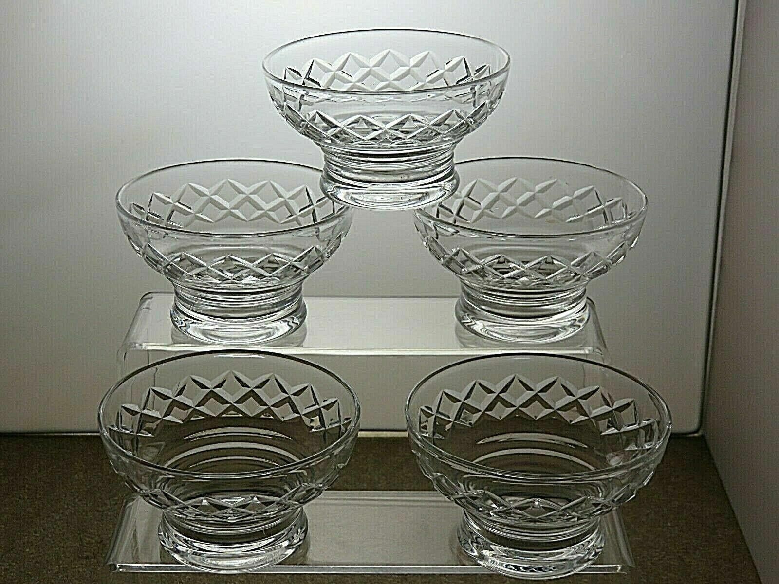 Starter Sturt Crystal Cut Glass Set Of 5 Finger Bowl 2 1/3" Size ONE SIZE - 4 Thumbnail