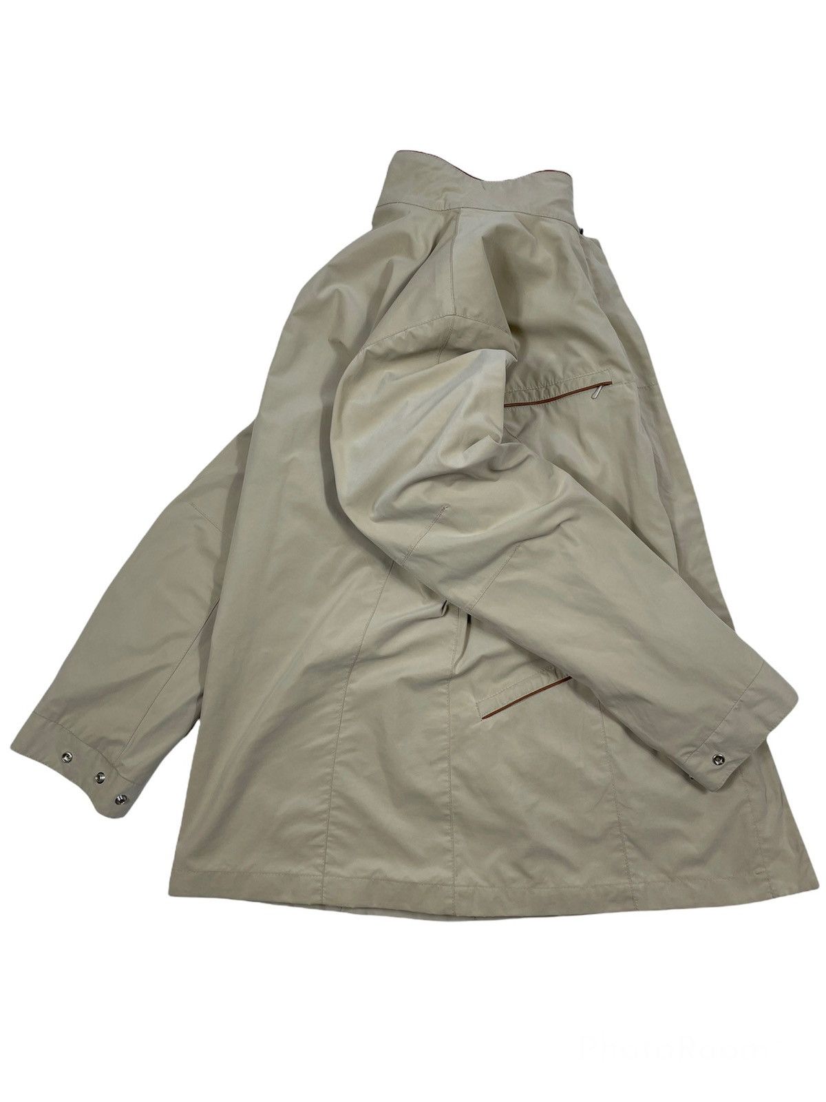 Paul & Shark Vintage P&S Logo Yachting Italy Nylon Long Sleeve Coat Jacket Parka Trench Size M / US 6-8 / IT 42-44 - 3 Thumbnail