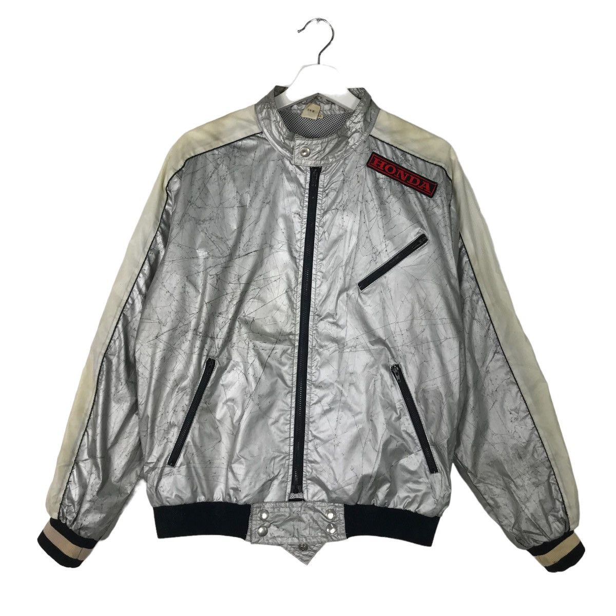 Honda 💥 1980s VINTAGE HONDA RACING TEAM BOMBER JACKET Size US M / EU 48-50 / 2 - 1 Thumbnail