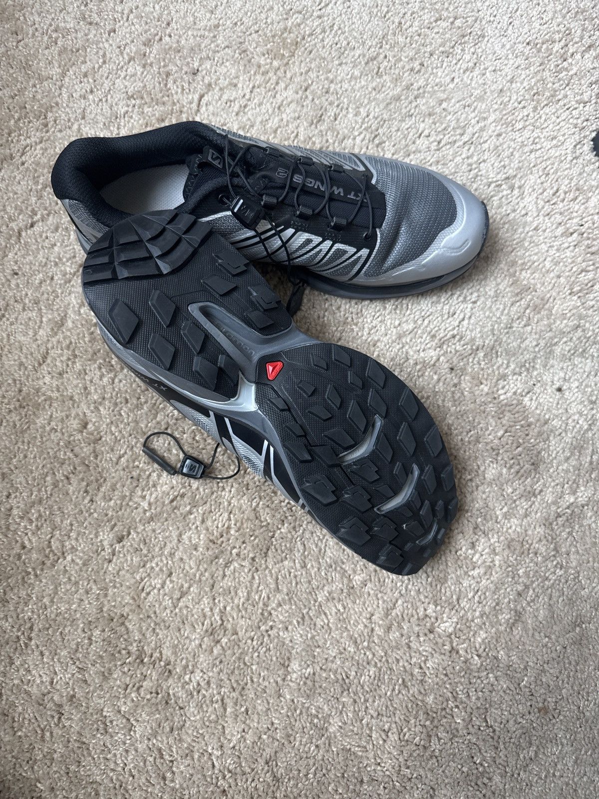 Salomon SOLOMON XT WINGS 2 - grey/black Size US 10 / EU 43 - 1 Thumbnail