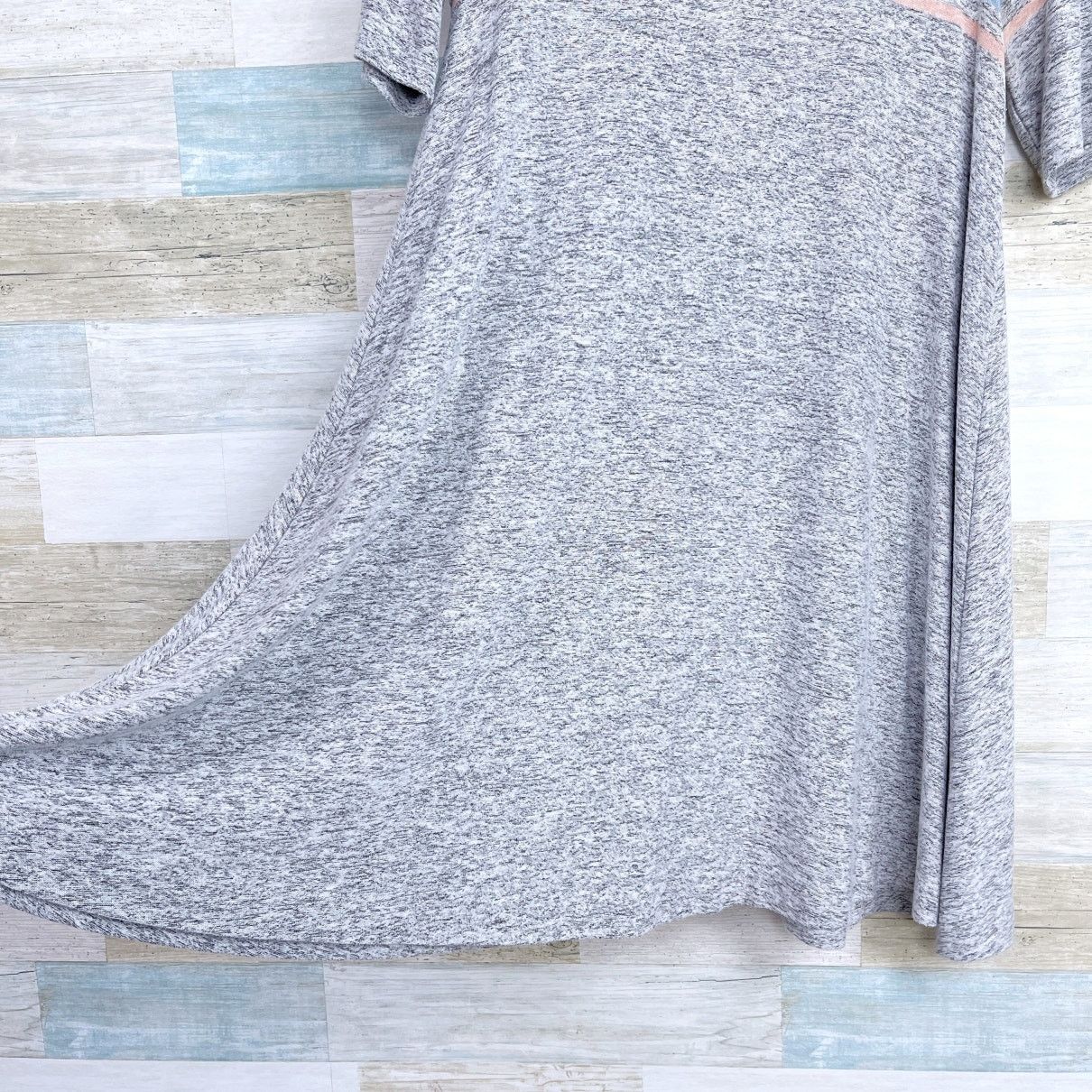 Other Lou & Grey Striped Marlknit Swing Dress Gray Womens Small Size S / US 4 / IT 40 - 3 Thumbnail
