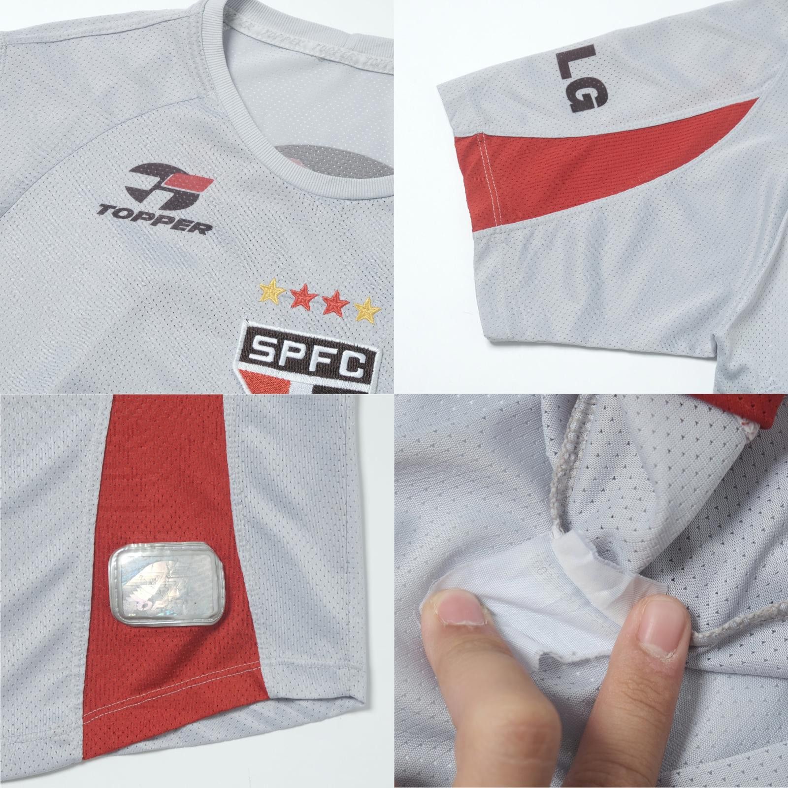 Topperz 2003/04 Sao Paulo Training Shirt Topper (L) Size US L / EU 52-54 / 3 - 5 Thumbnail