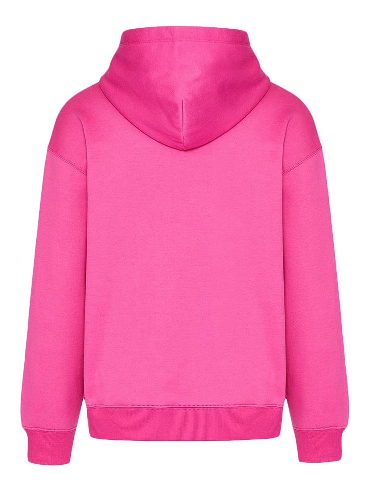 Valentino o1y0525 Logo Hoodie in Fuchsia Size US M / EU 48-50 / 2 - 3 Thumbnail