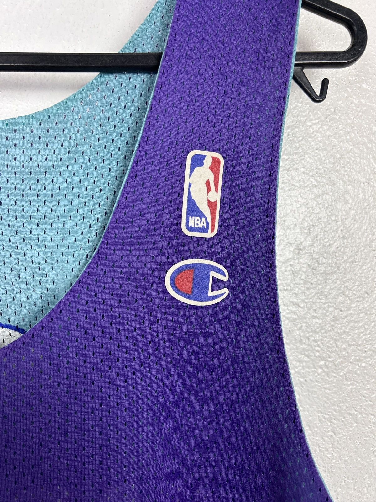Champion Vintage Champion Hornets #2 Larry Johnson Reversible Jersey Size US XL / EU 56 / 4 - 2 Thumbnail