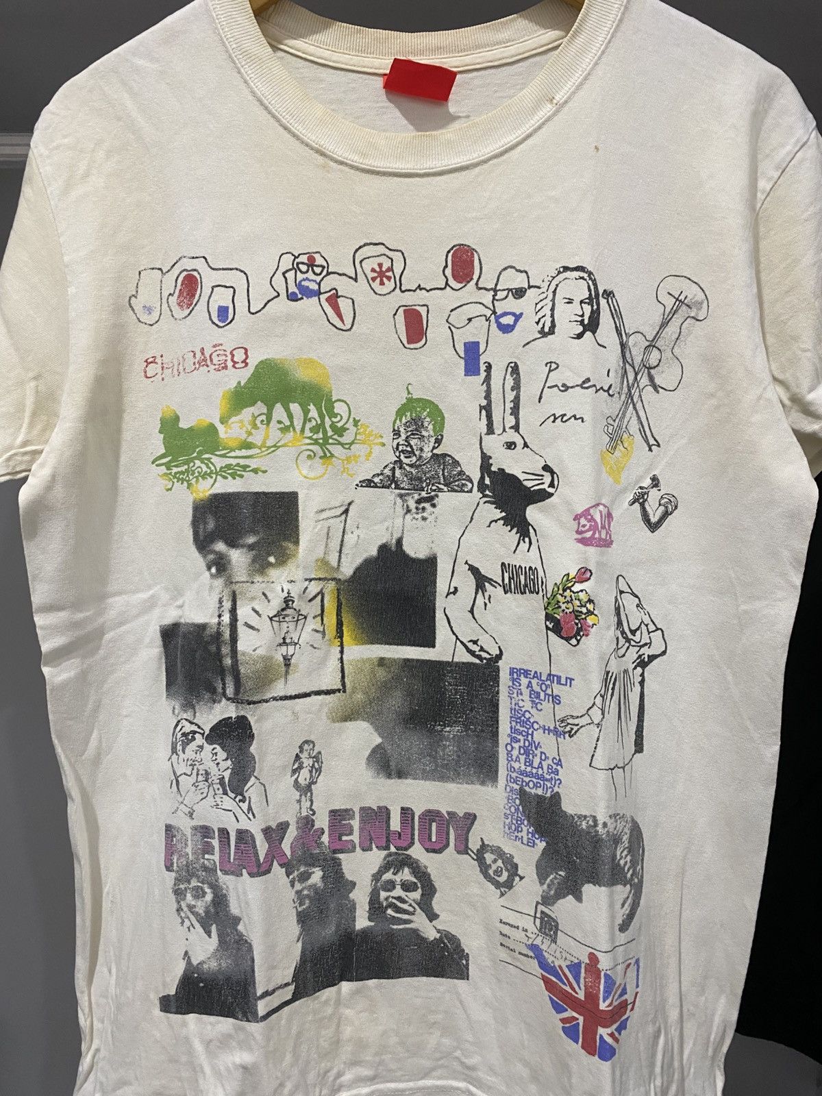 Japanese Brand Japanesebrand Pop Art UK Flag Tees AA0085 Size US S / EU 44-46 / 1 - 2 Thumbnail