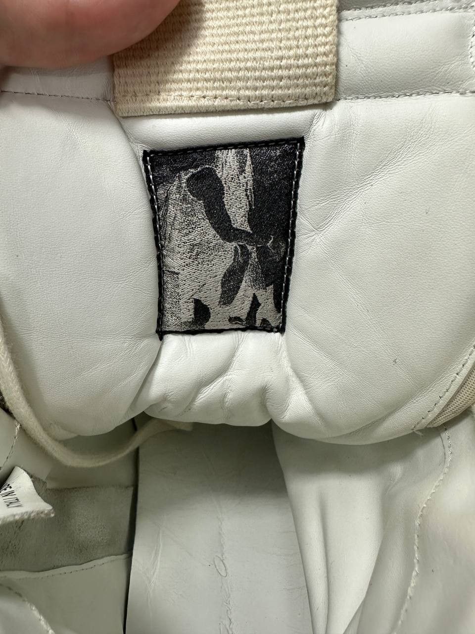 Rick Owens Rick Owens Geobasket High 'Chalk White Blue Transparent' Size US 8 / EU 41 - 18 Thumbnail