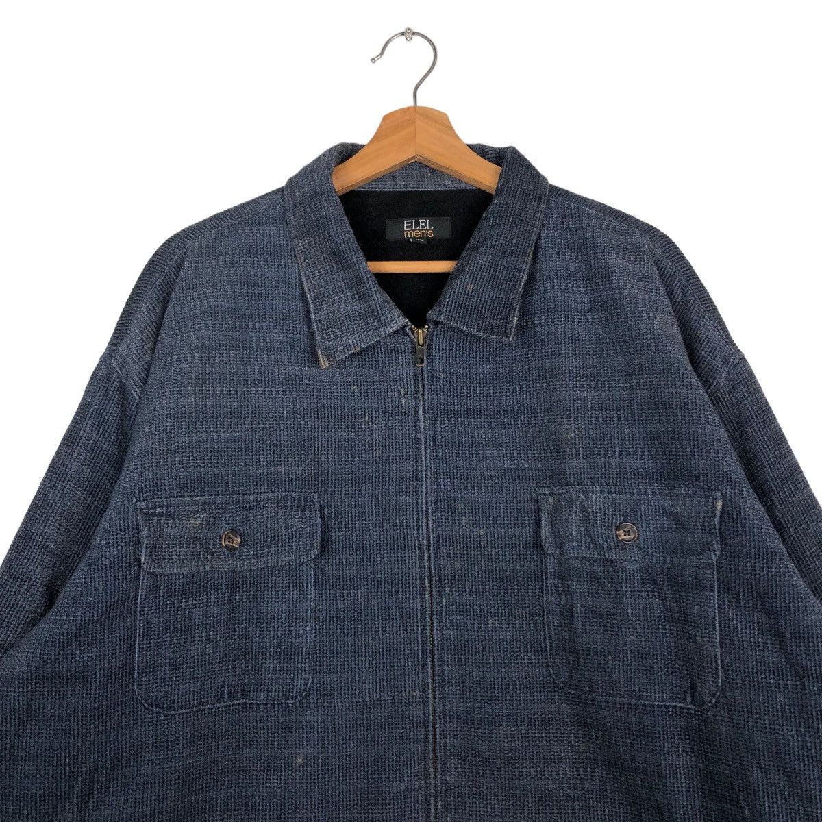 Flannel 🔥Vintage Zipper Flannel Jacket Tartan ELEL Issey Miyake Size US L / EU 52-54 / 3 - 3 Thumbnail