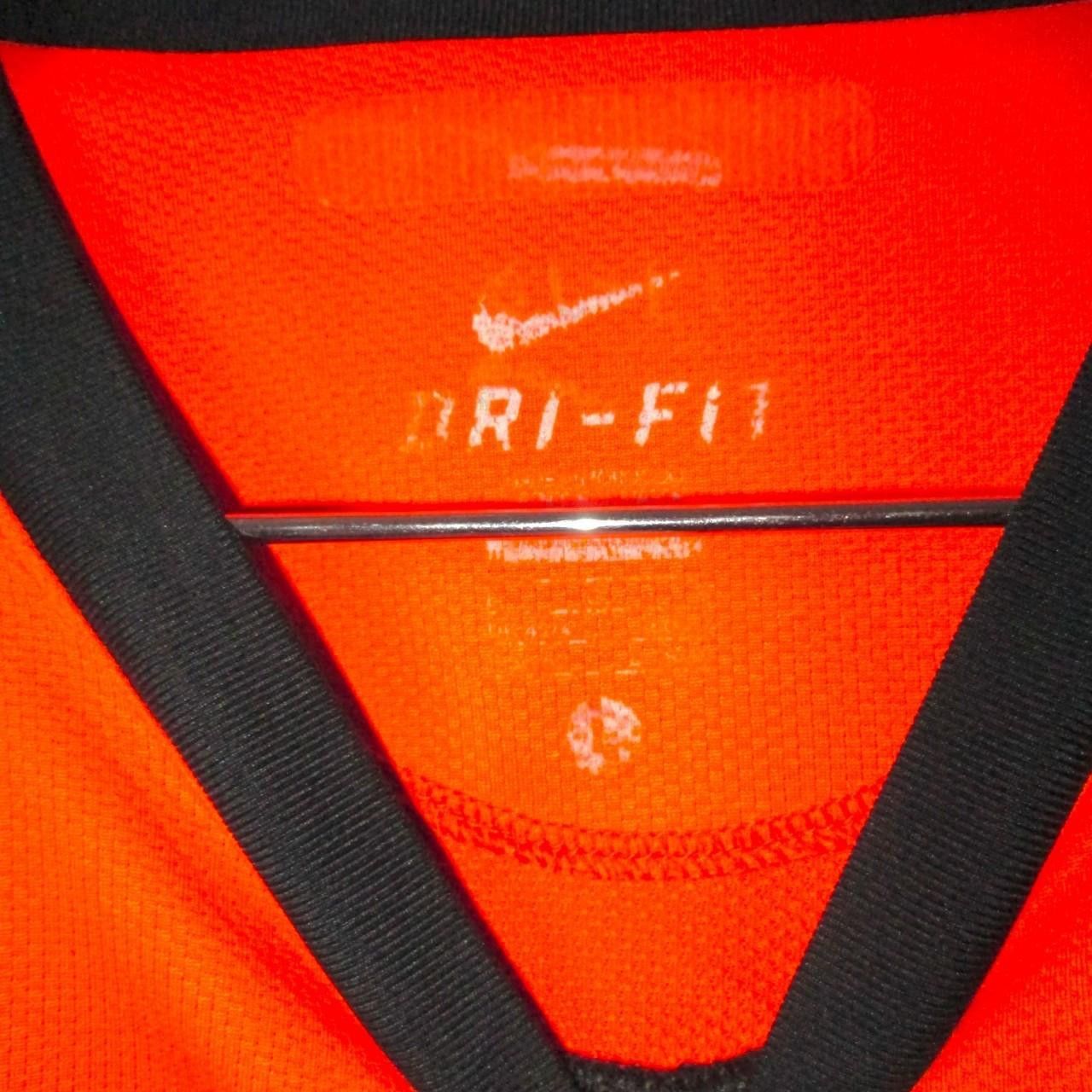 Nike Netherlands 2010 2011 2012 Home Shirt Jersey Size US L / EU 52-54 / 3 - 4 Thumbnail