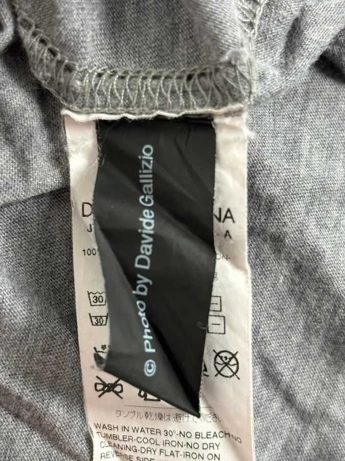 Dolce & Gabbana 2000s Dolce & Gabbana Monica Belluci Cinema Grey T-Shirt Size US M / EU 48-50 / 2 - 8 Thumbnail