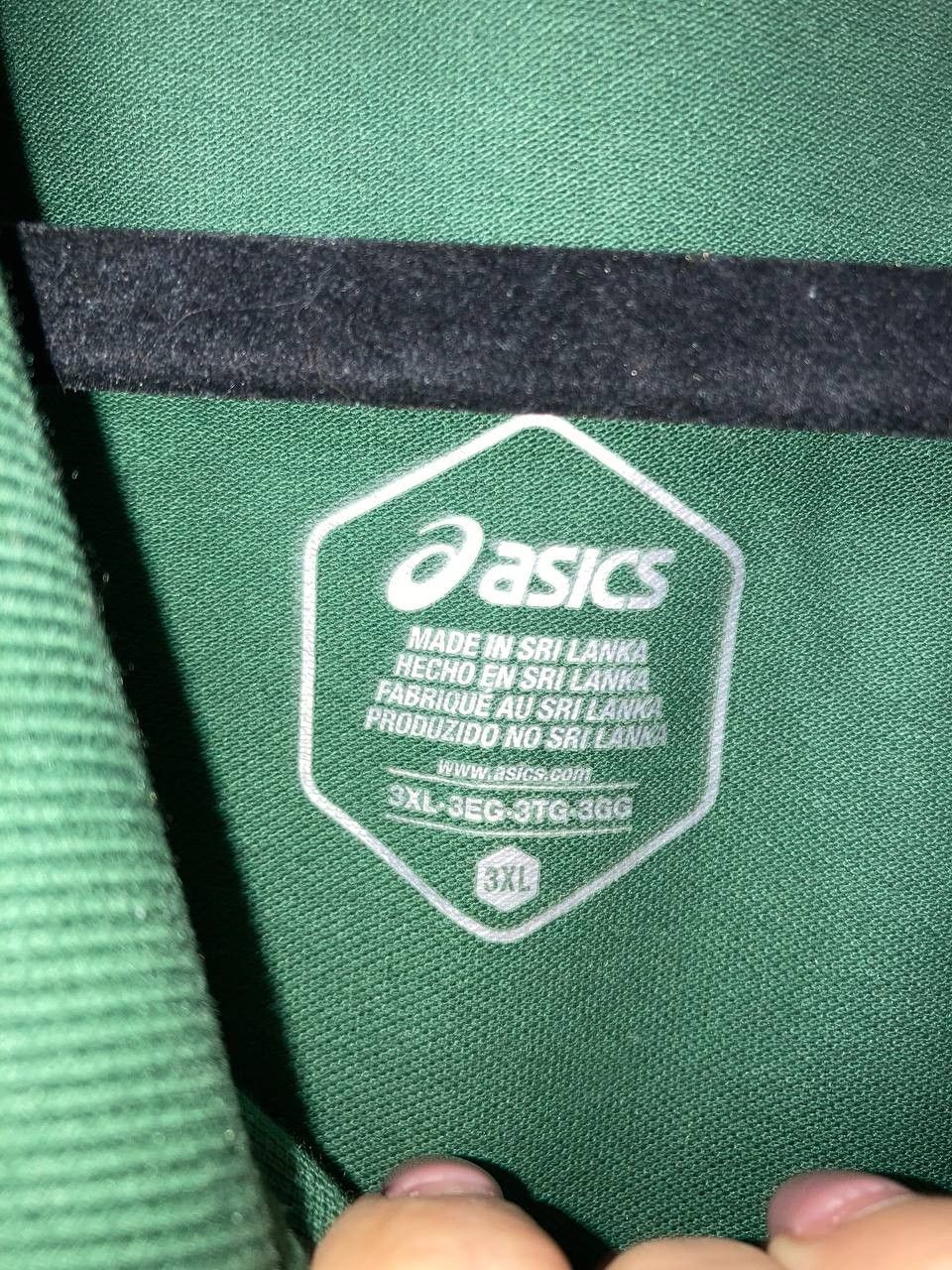 Asics VINTAGE ASICS SOUTH AFRICA RUGBY POLO SHIRT 2019 SIZE 3XL Size US XXL / EU 58 / 5 - 10 Thumbnail