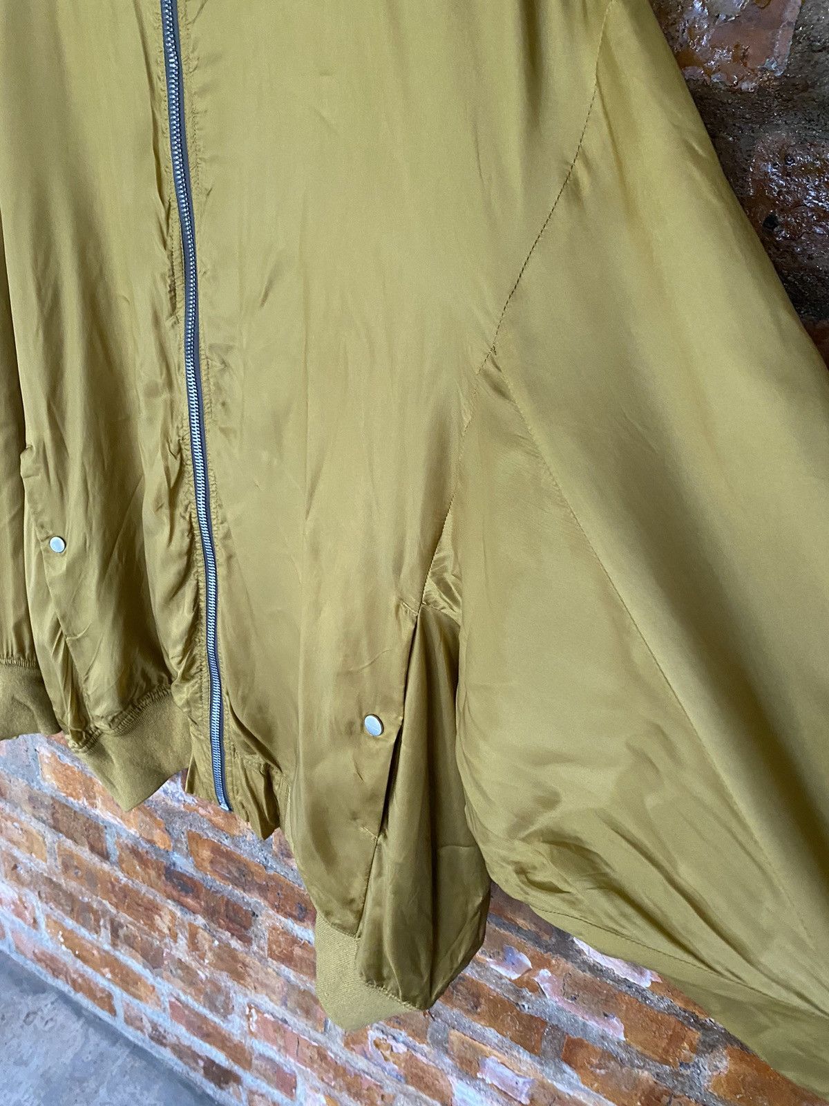 Rick Owens × Rick Owens Drkshdw Rick Owens 72 Sulphate oversize light bomber jacket Size US L / EU 52-54 / 3 - 9 Thumbnail