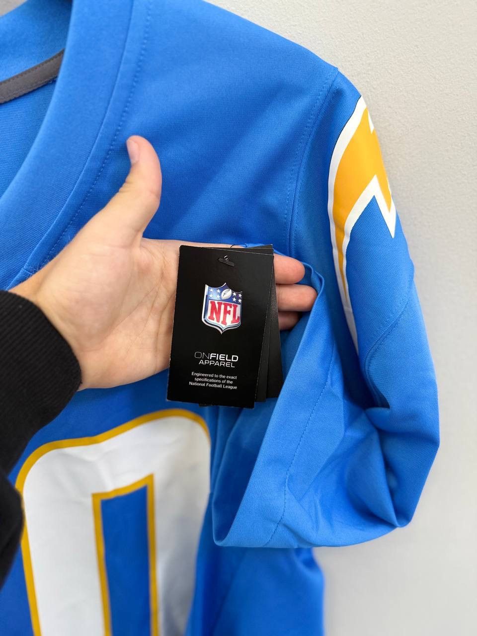 NFL Nike LA Chargers Justin Herbert Game Jersey Size US XXL / EU 58 / 5 - 5 Thumbnail
