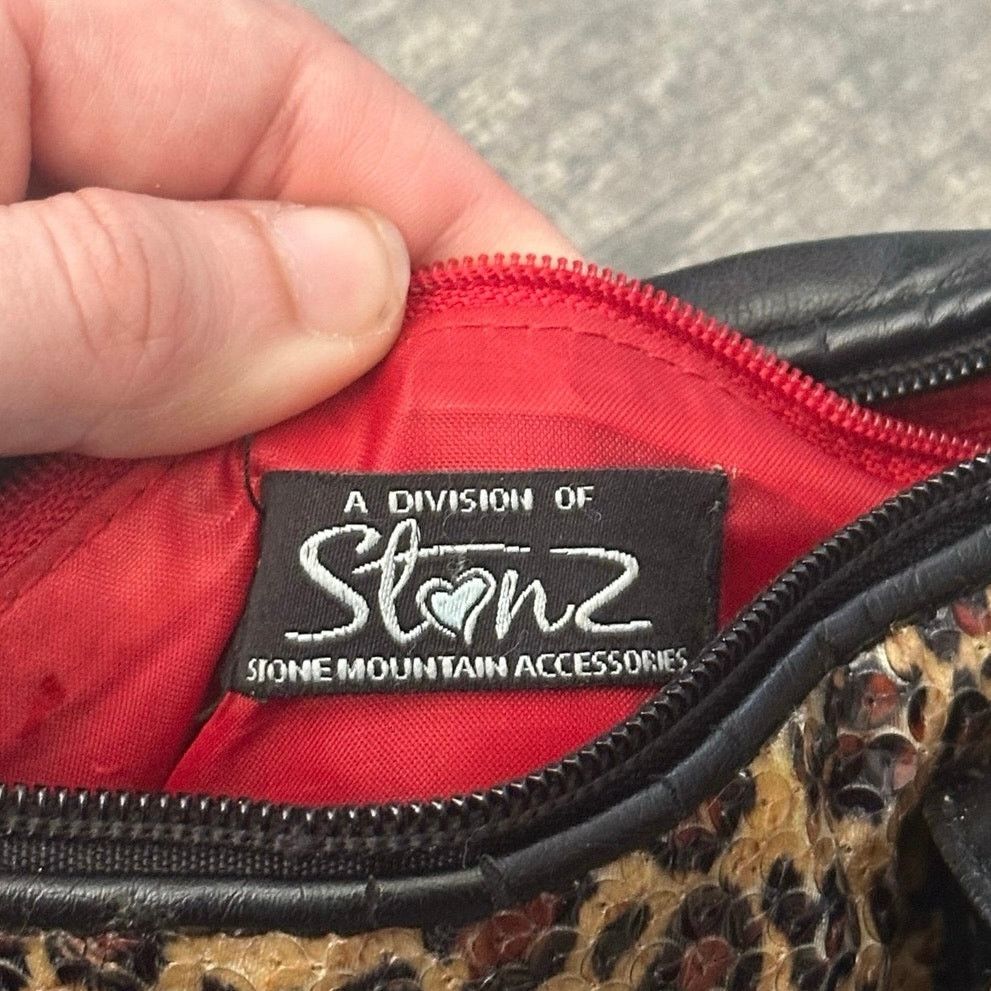 Other starz very mini cheetah print black handbag Size ONE SIZE - 3 Thumbnail