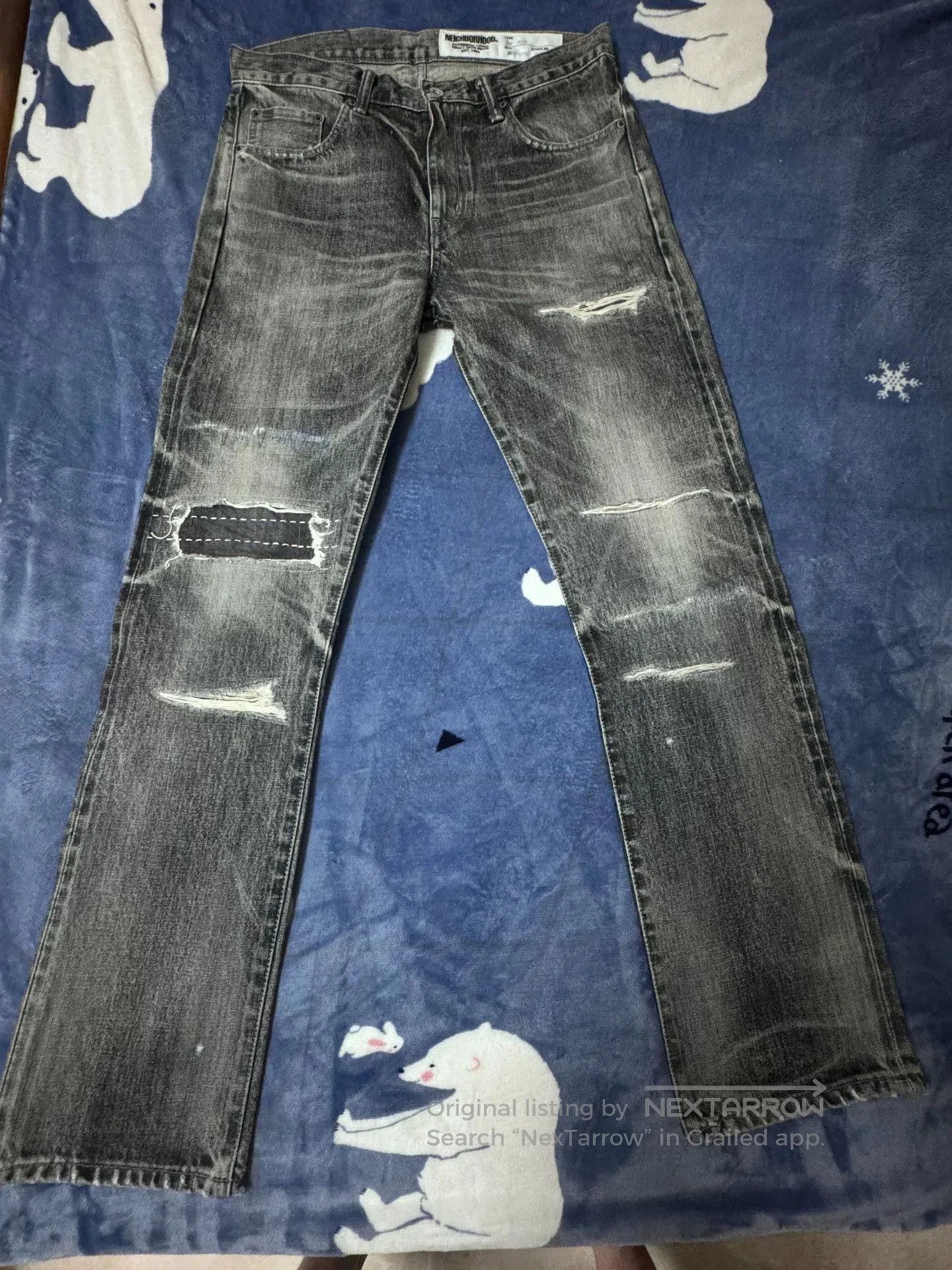 Neighborhood neighborhood jeans with mid. Size US 32 / EU 48 - 1 Thumbnail
