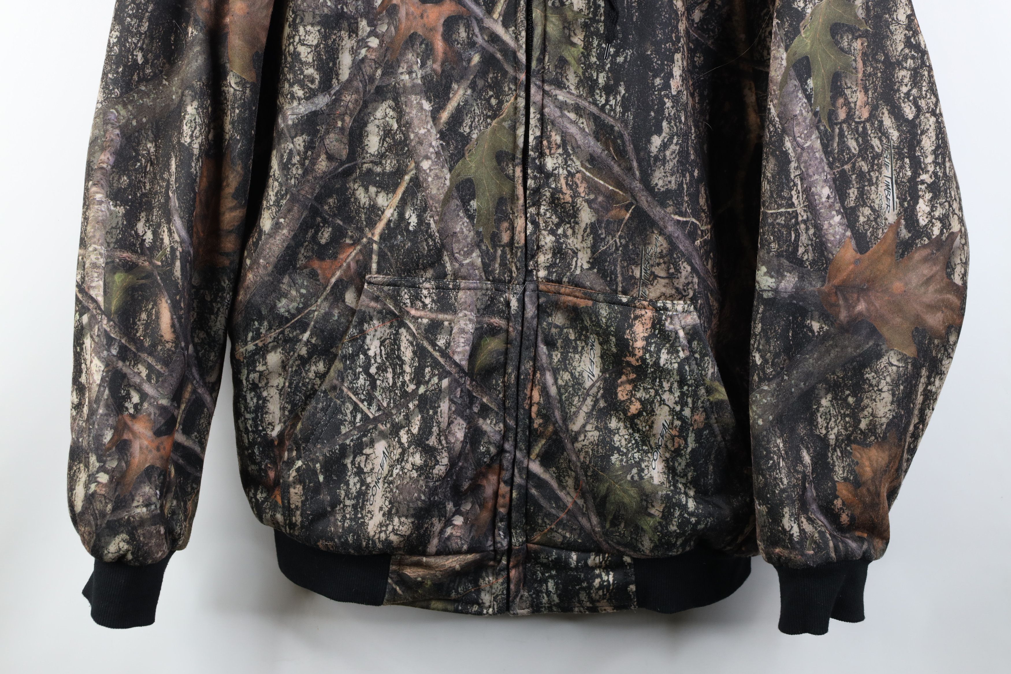 Vintage Vintage Y2K Streetwear Lined Camouflage Full Zip Hoodie Size US L / EU 52-54 / 3 - 3 Thumbnail