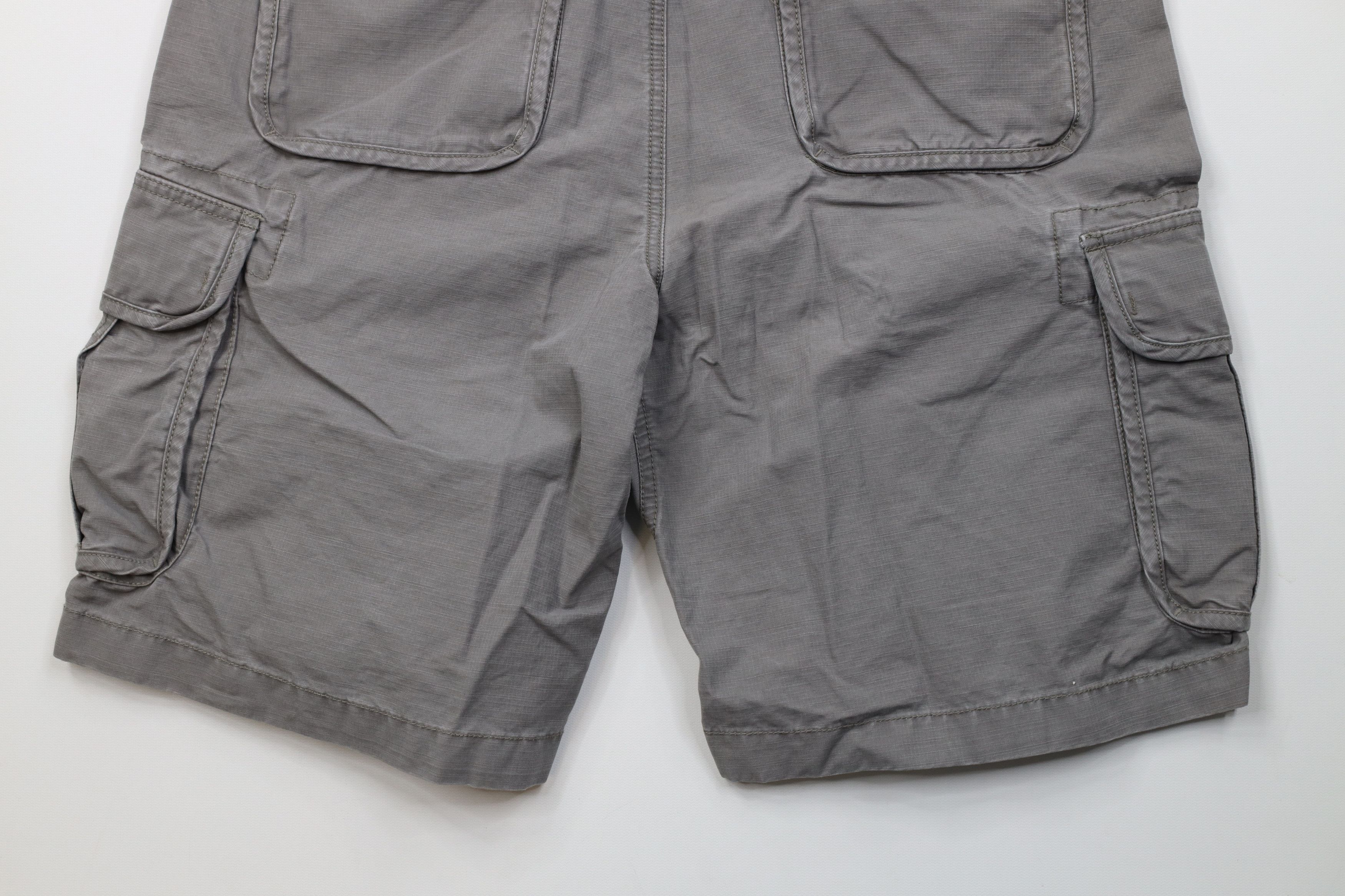 L.L. Bean Vintage LL Bean Heavyweight Trekking Cargo Shorts Cotton Size US 34 / EU 50 - 10 Thumbnail