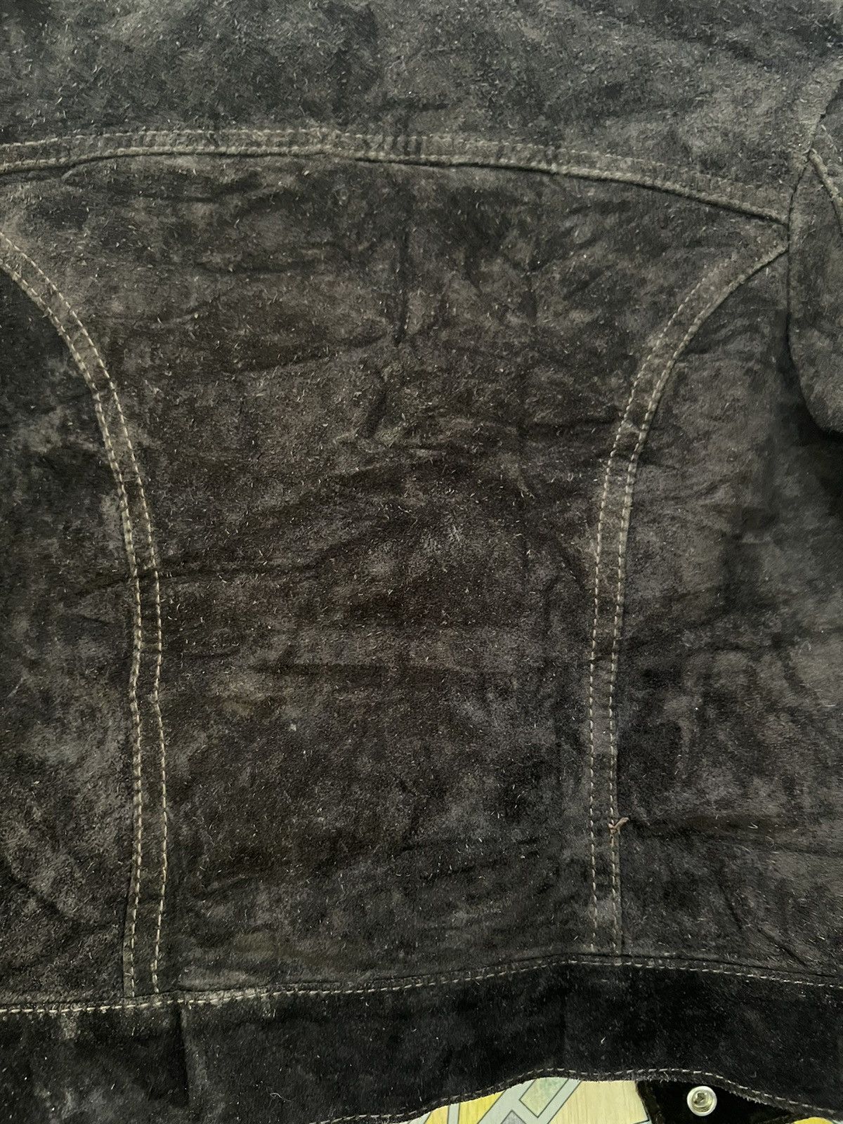 Japanese Brand × Levi's Levis Leather Jacket Size XS / US 0-2 / IT 36-38 - 4 Thumbnail
