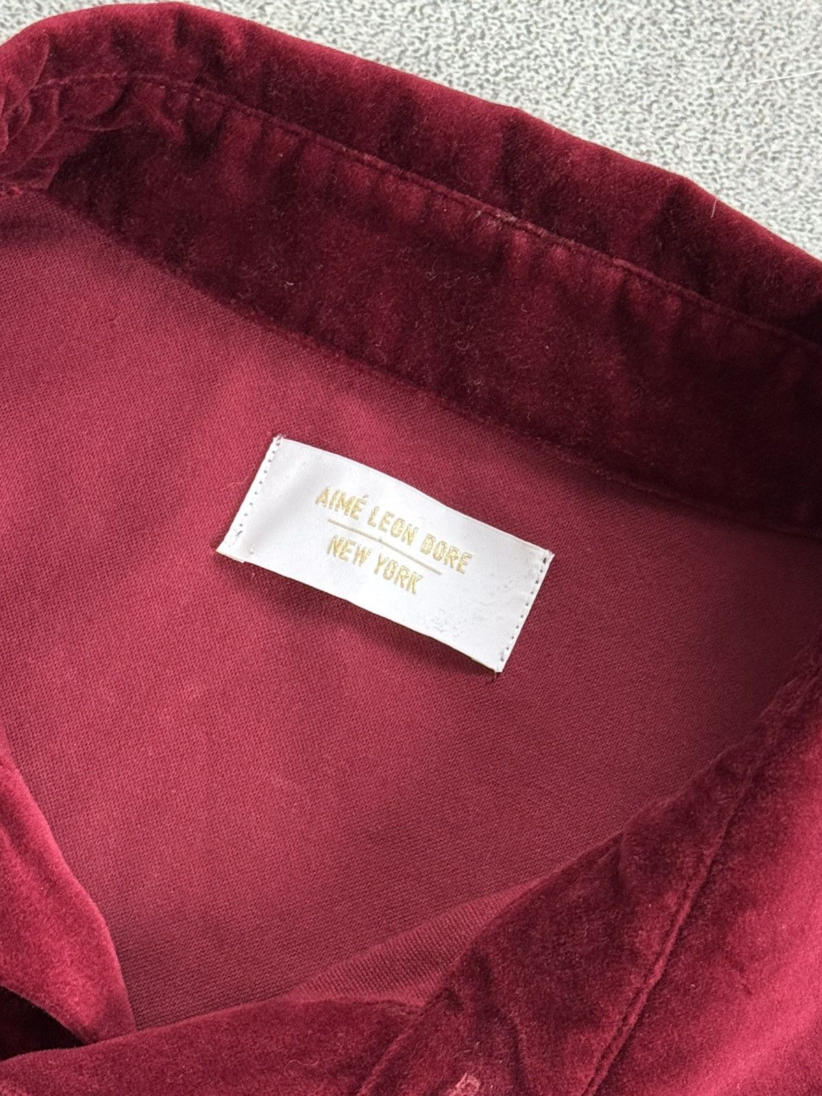 Aime Leon Dore Aime Leon Dore velour sweatshirts jumper polo long sleeve Size US M / EU 48-50 / 2 - 7 Thumbnail