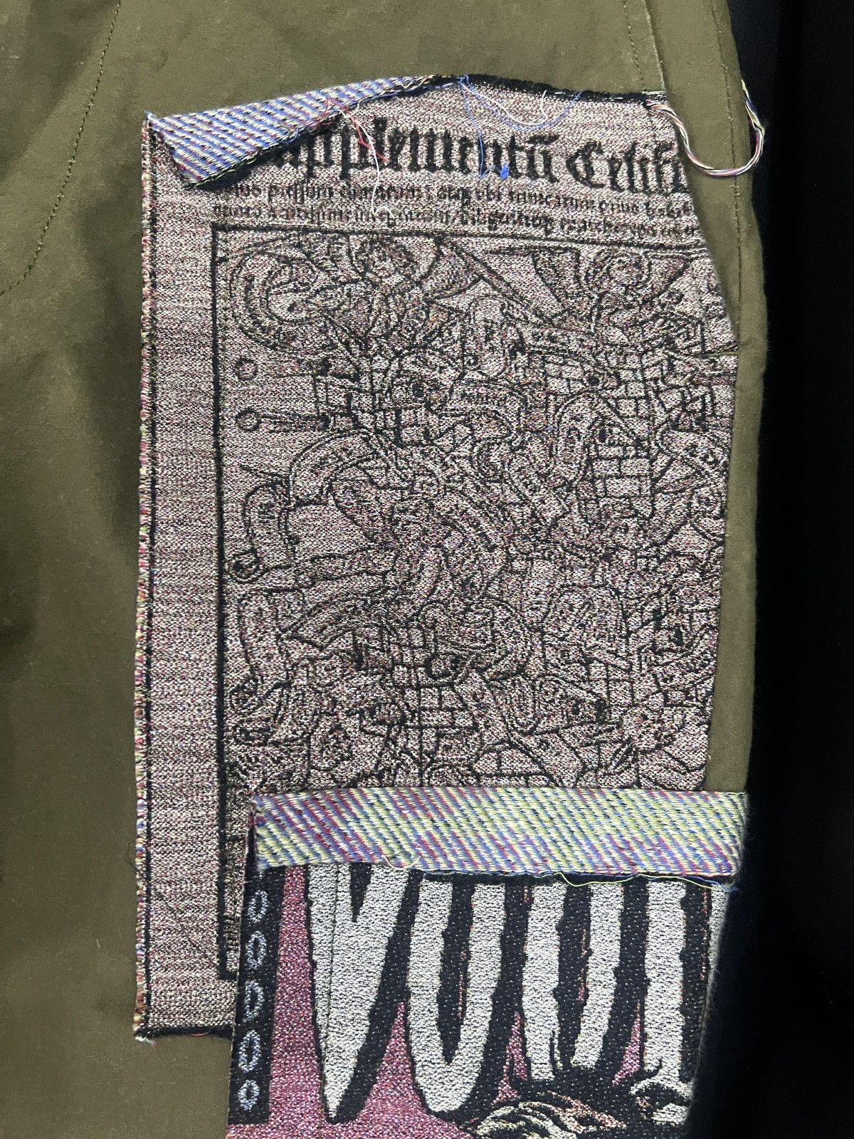 Maison MIHARA YASUHIRO Maison Mihara Yasuhiro Knit Patchwork Cargo Pants Size US 34 / EU 50 - 7 Thumbnail
