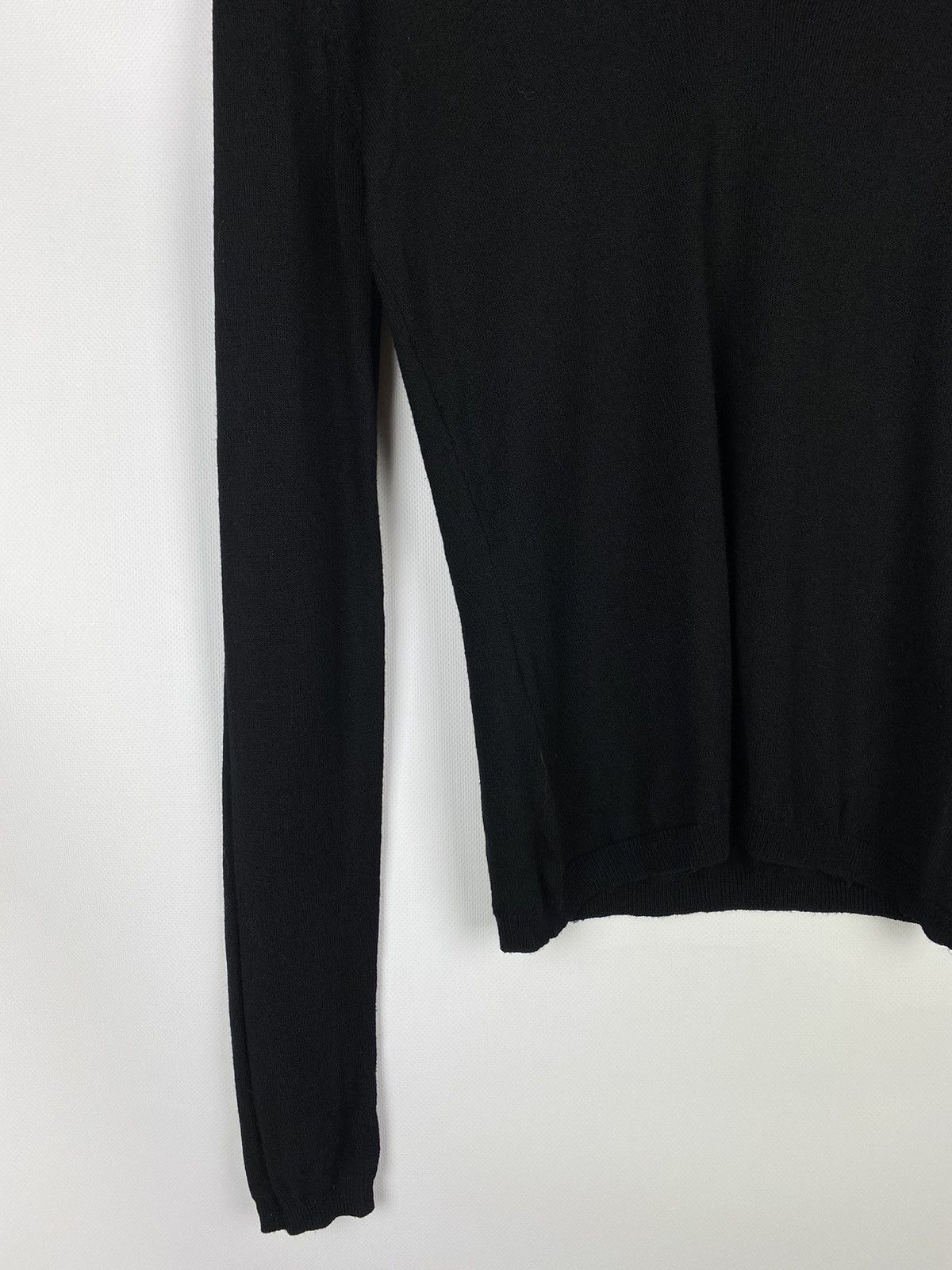 Versace Jeans Couture × Vintage Versace Jeans Couture vintage ladies v-neck sweater pullover Size M / US 6-8 / IT 42-44 - 7 Thumbnail