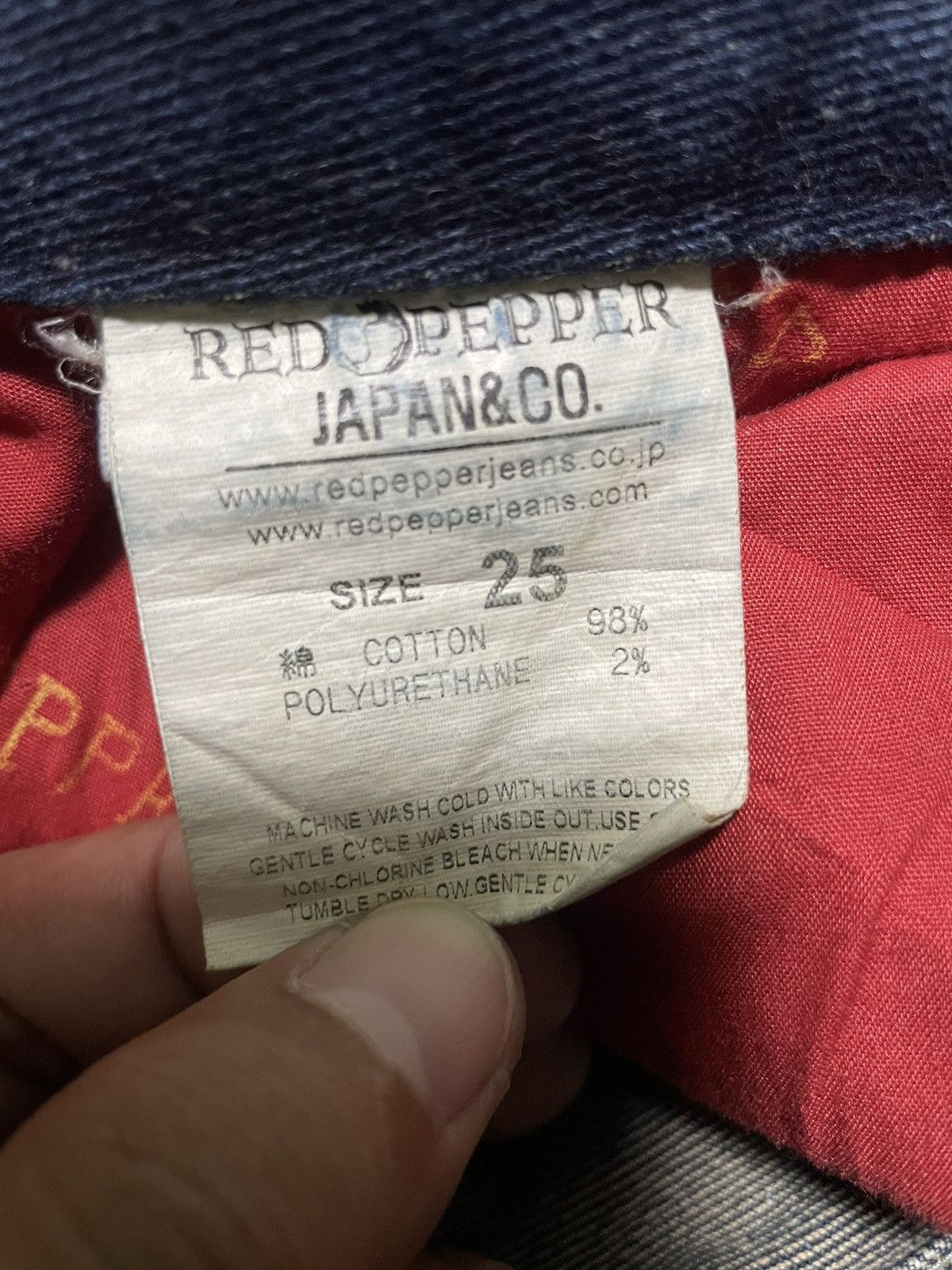 Designer Red Pepper x Kendrick Lamar x Bootcut Jeans Flare RARE!! Size US 30 / EU 46 - 12 Thumbnail