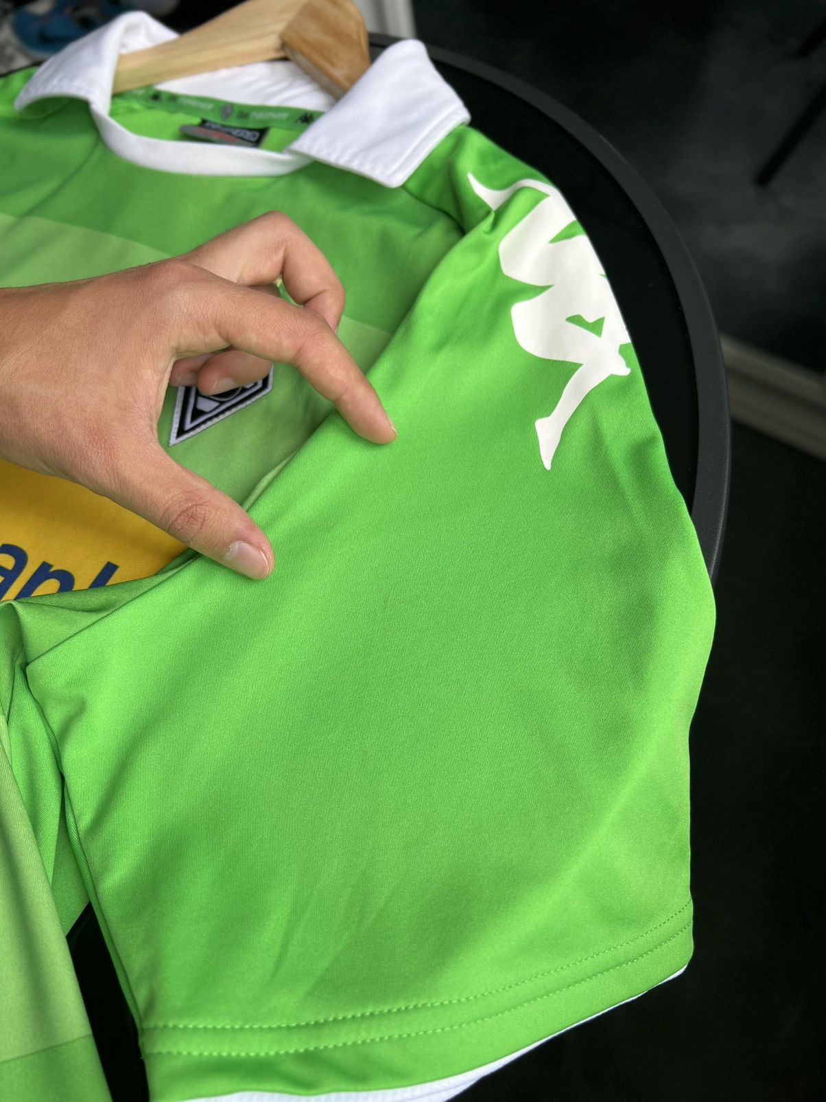 Kappa Kappa Borussia Mönchengladbach Home Shirt XL Postbank Size US XL / EU 56 / 4 - 12 Thumbnail