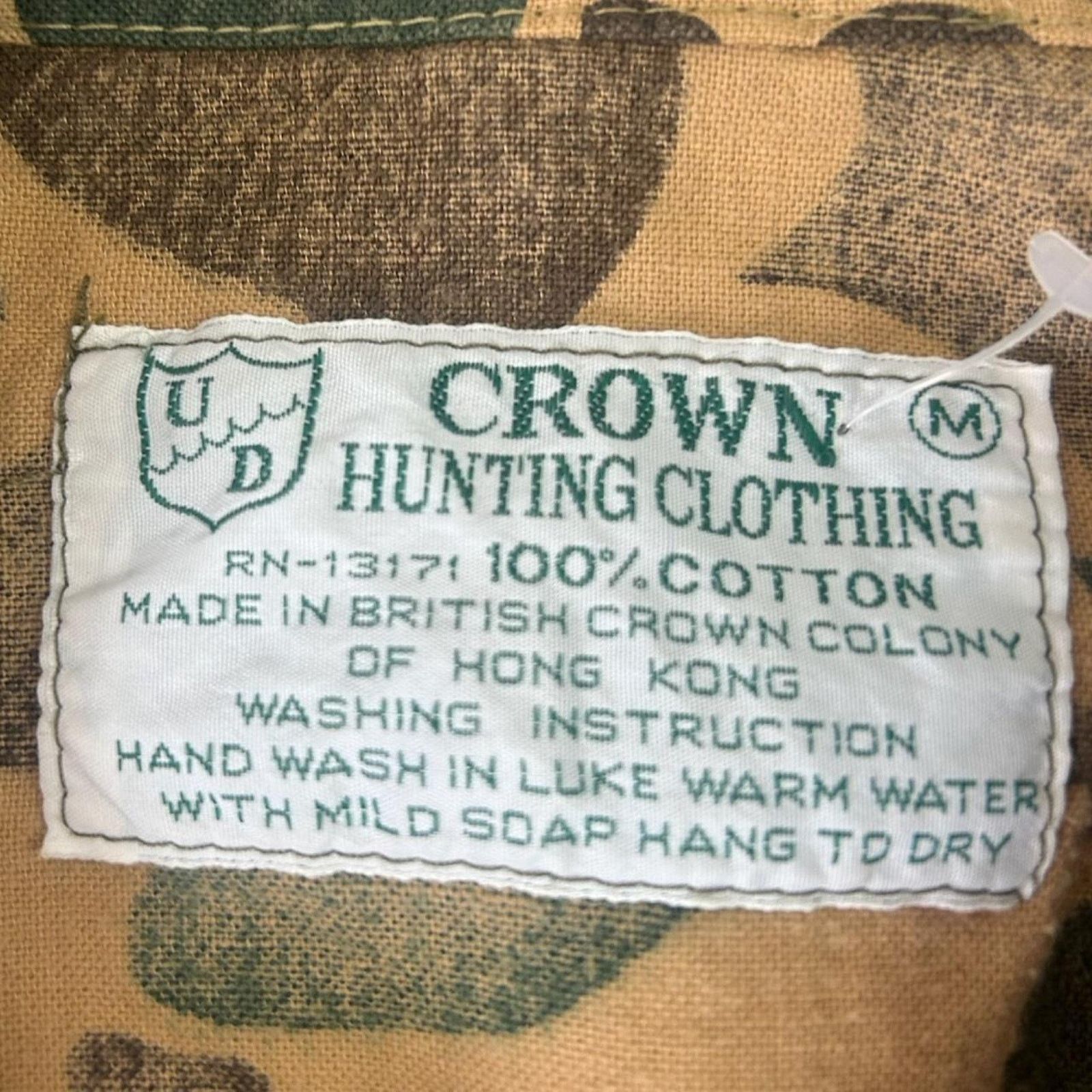 Other Vintage camo button up shirt by crown duck camo men’s M Size US M / EU 48-50 / 2 - 3 Thumbnail
