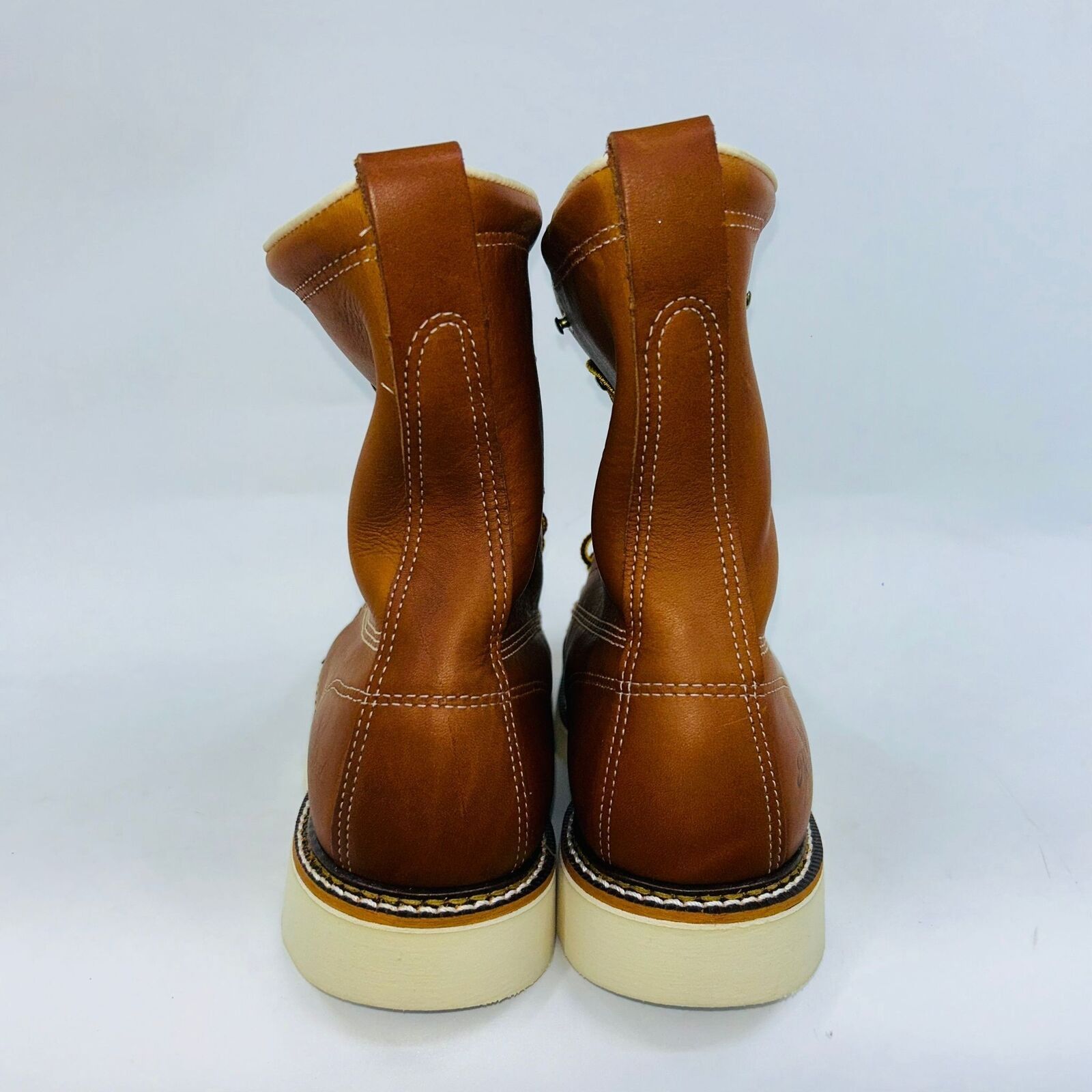 Merrell THOROGOOD MEN'S 8″WEDGE MOC SAFETY TOE BOOTS SIZE 11D Size US 11 / EU 44 - 3 Thumbnail