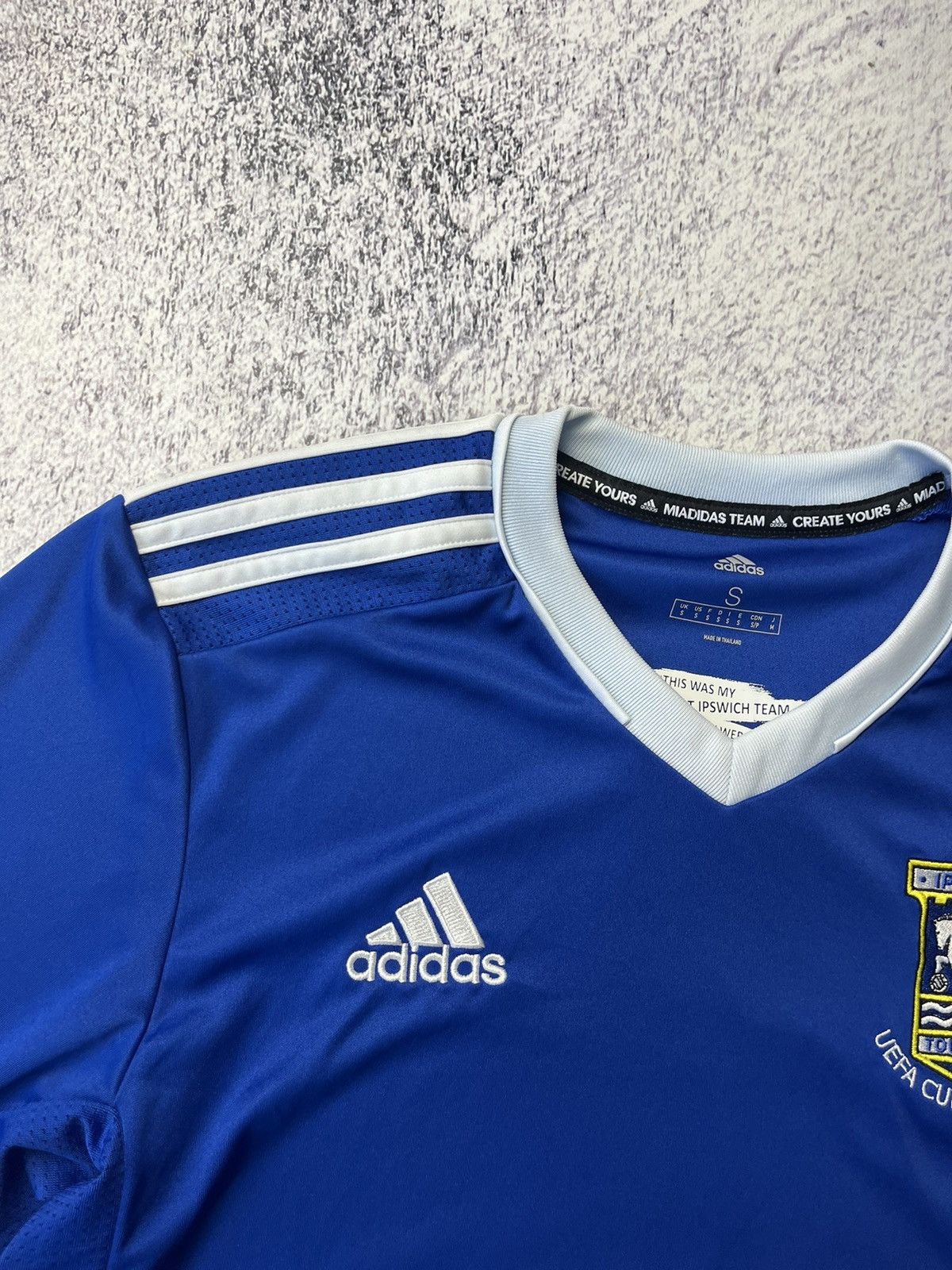Adidas original IPSWICH TOWN 2020/21 Home Football Shirt Adidas Size US S / EU 44-46 / 1 - 7 Thumbnail