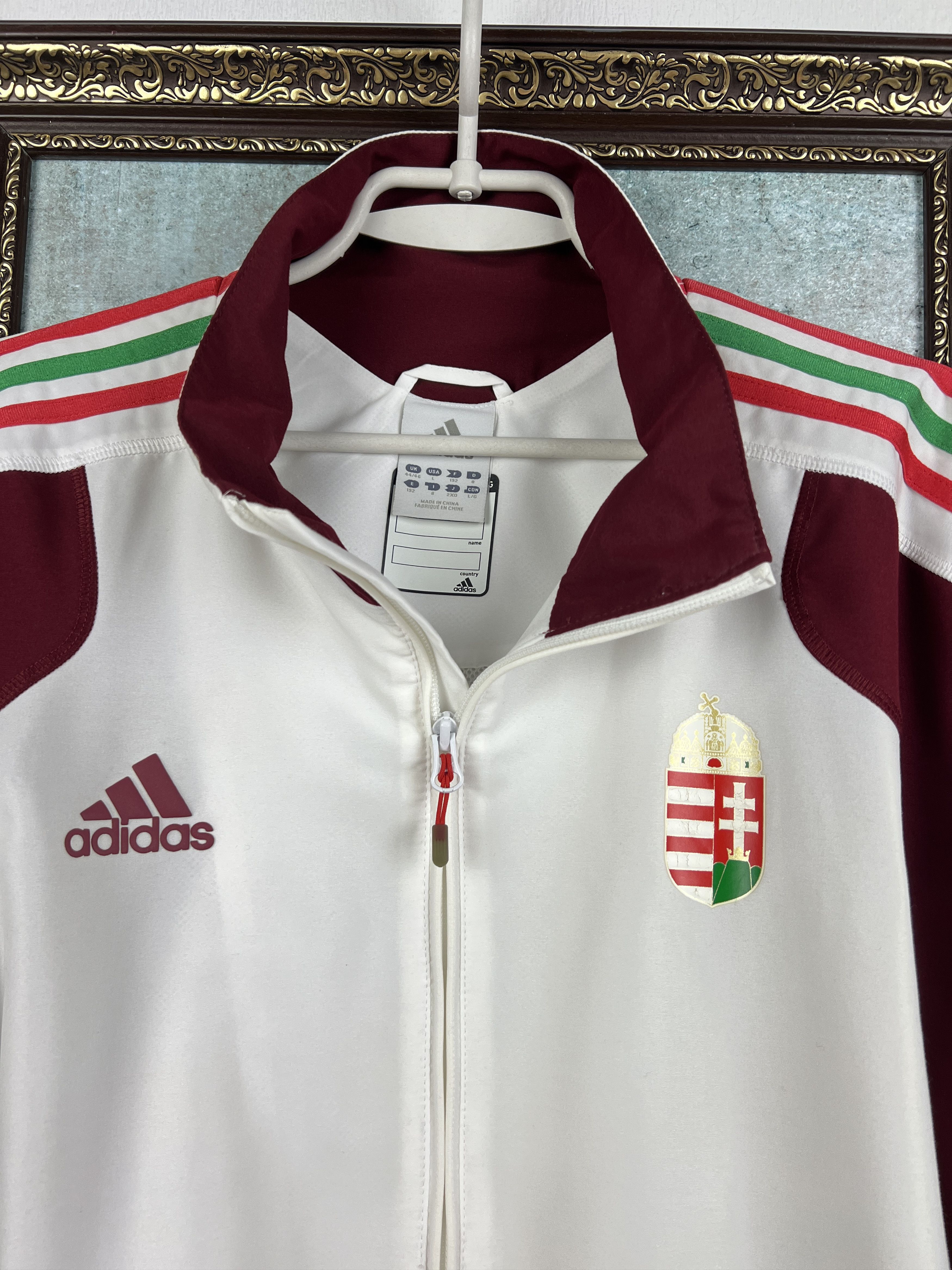 Adidas Hungary Football Suit Set Jacket Pants Track National Size US XL / EU 56 / 4 - 3 Thumbnail