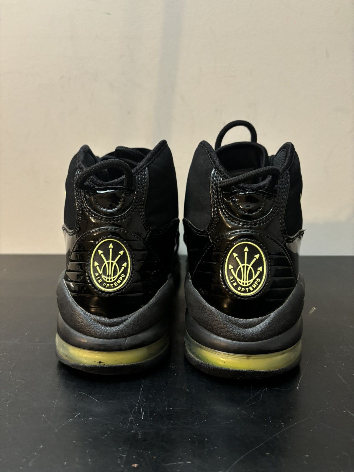 Nike Nike Air Max Uptempo 95 Black Volt Size US 12 / EU 45 - 5 Thumbnail