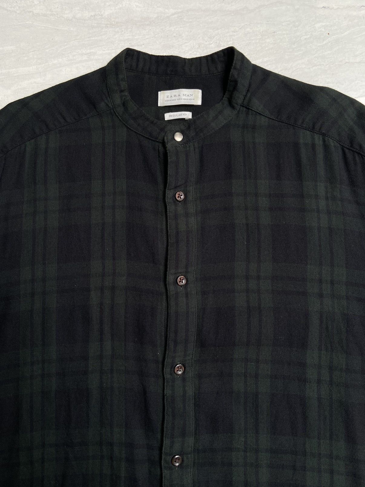 Zara ZARA MAN Plaid Shirt Size US M / EU 48-50 / 2 - 8 Thumbnail