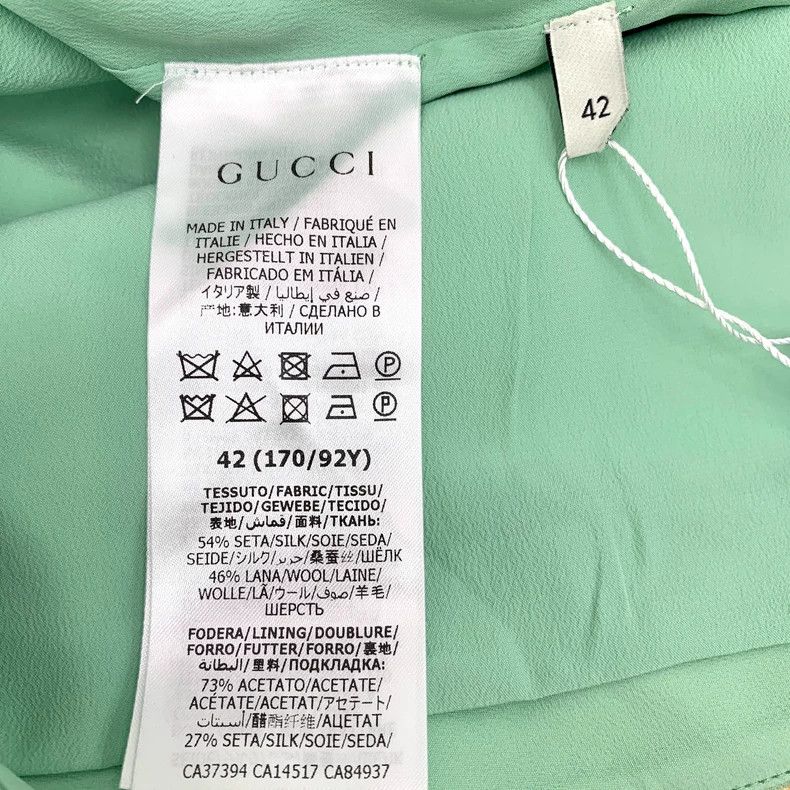 Gucci Gucci Green wool sleeveless backless strap dress Size M / US 6-8 / IT 42-44 - 6 Thumbnail