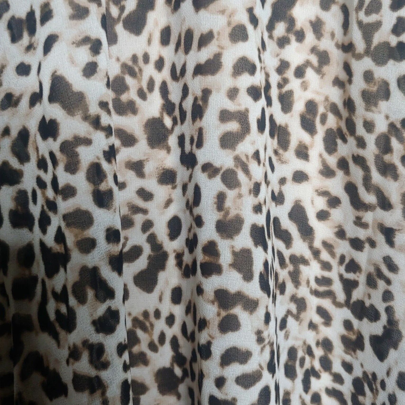 Calvin Klein Calvin Klein Shift Dress Sleeveless Leopard Print 6 Beige/Brown Womens Vintage No (if needed) Size M / US 6-8 / IT 42-44 - 7 Thumbnail