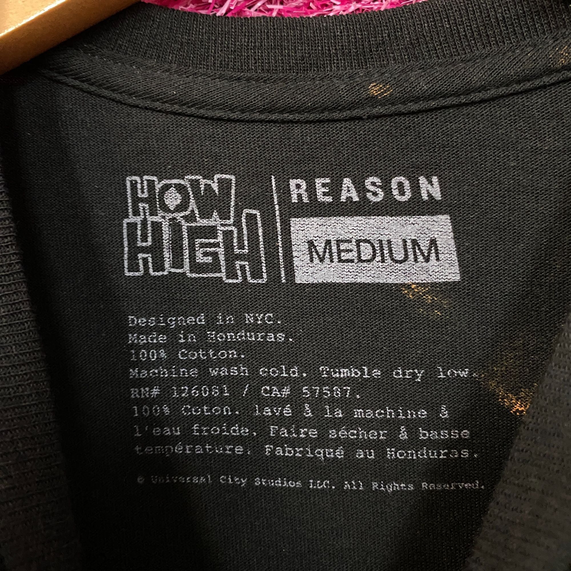 Rap Tees Reason Clothing "How High" Movie Poster T-Shirt Medium Size US M / EU 48-50 / 2 - 5 Thumbnail