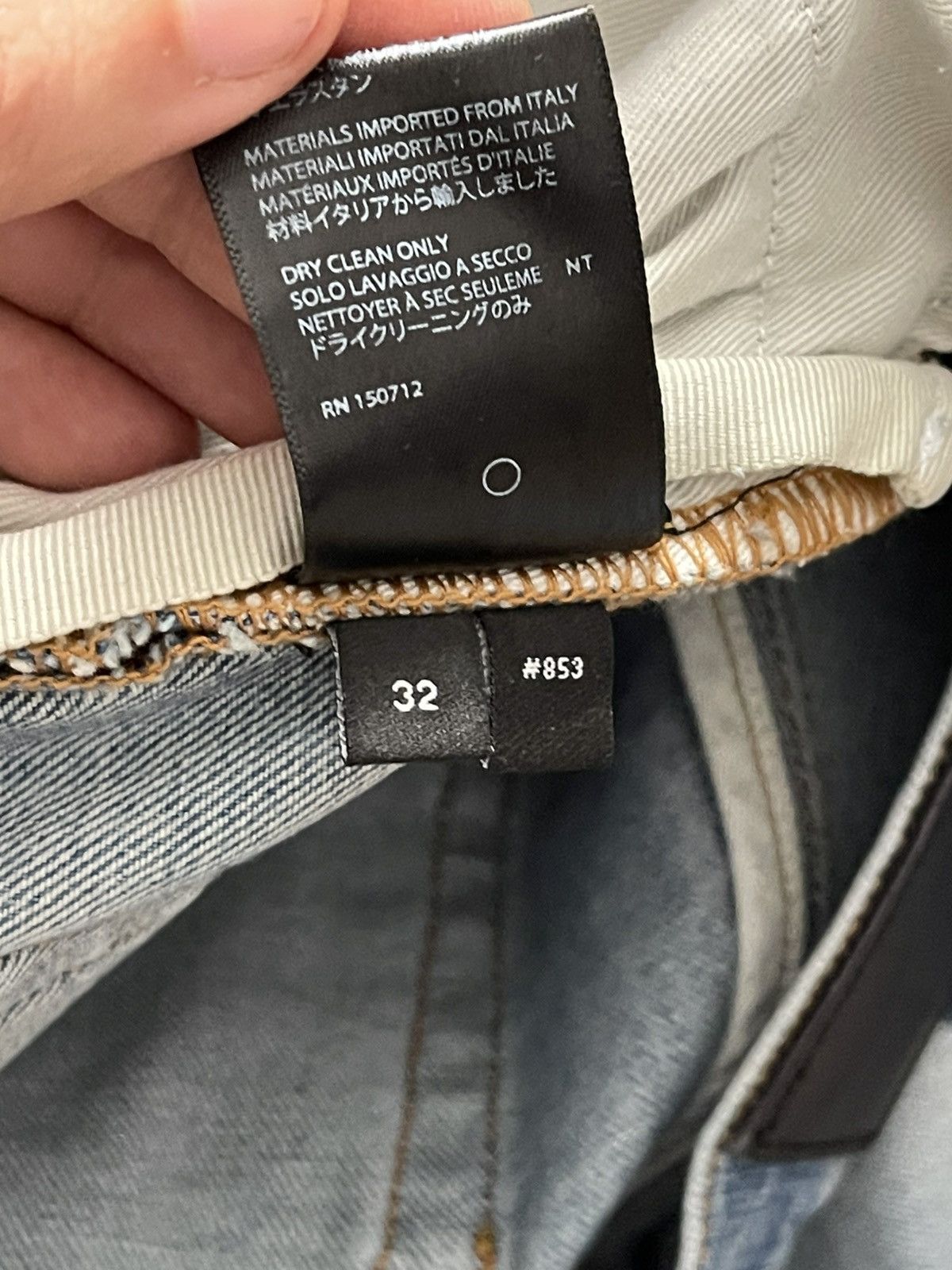 Amiri Amiri Skinny Jeans Denim Size US 32 / EU 48 - 23 Thumbnail
