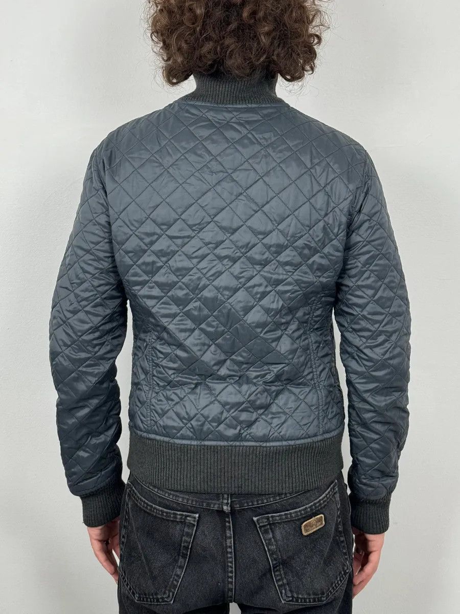 Dolce & Gabbana 2000s Dolce & Gabbana Grey Quilted Puffer Jacket Size US M / EU 48-50 / 2 - 3 Thumbnail