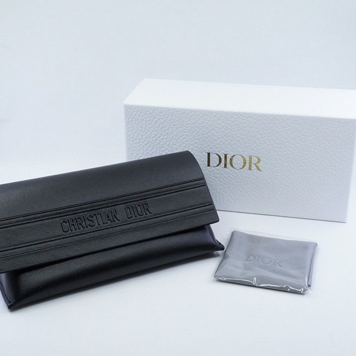 Dior Dior DIORIDER S1U F1B0 Sunglasses Silver Oval Frame Size ONE SIZE - 12 Thumbnail