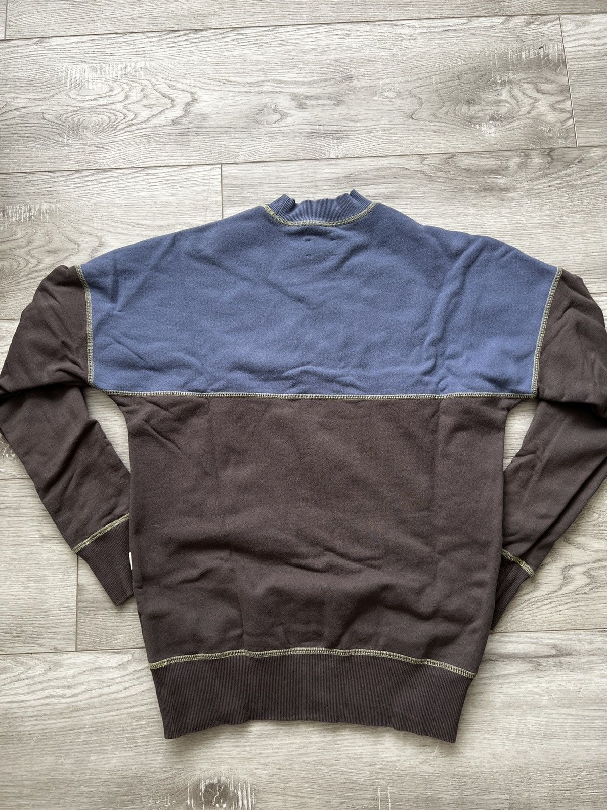 Aime Leon Dore Aime Leon Dore Cross Stitch French Terry Crewneck Blue M Size US M / EU 48-50 / 2 - 2 Thumbnail