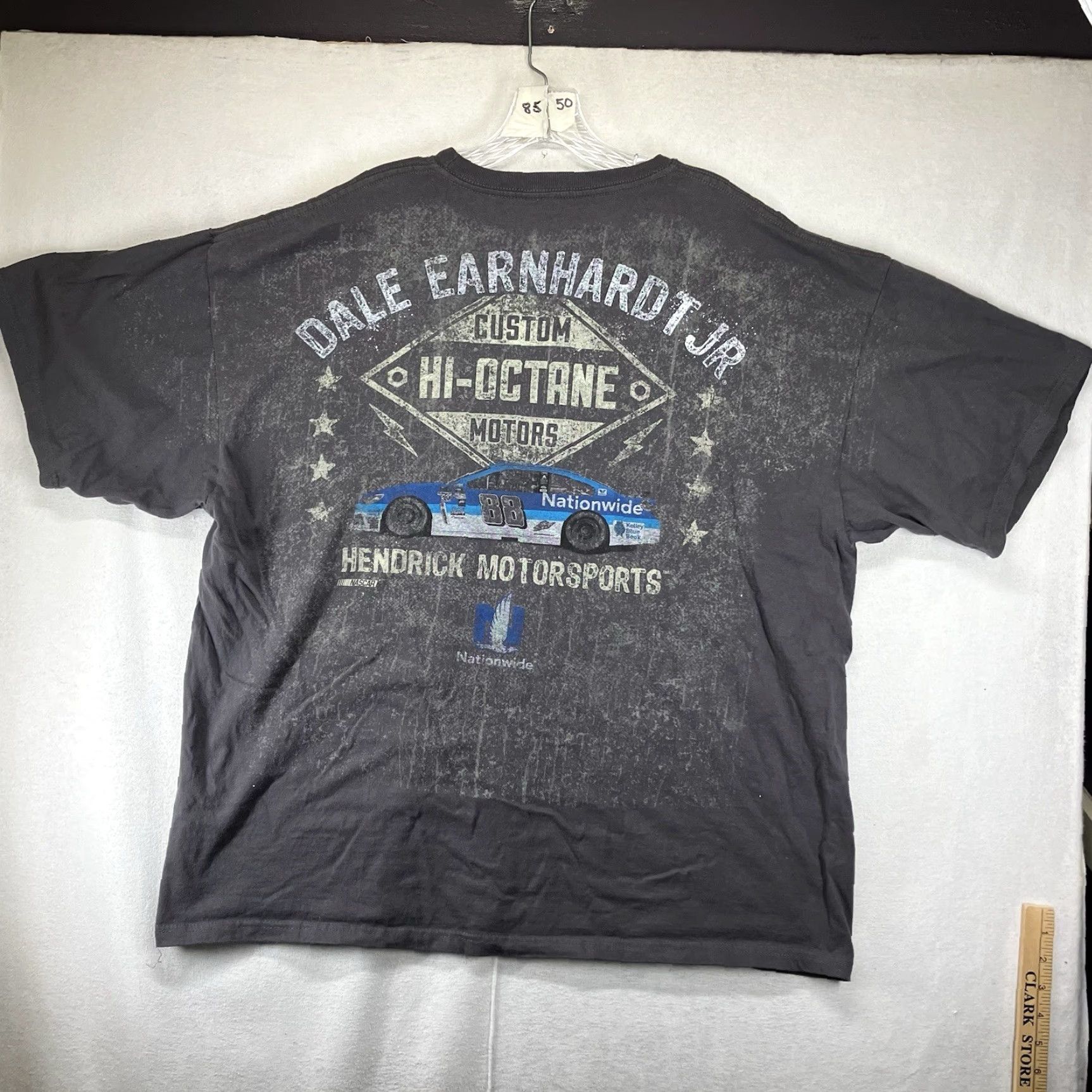 Chase Authentics VINTAGE Chase Authentics NASCAR Dale Earnhardt Jr Graphic T-Shirt Men 2XL Retro Gray Short Sleeve Size US XXL / EU 58 / 5 - 2 Thumbnail