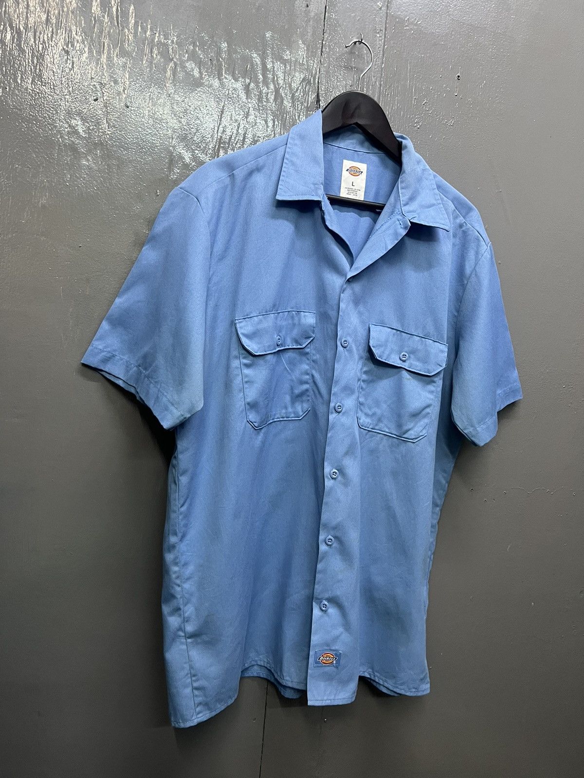 Dickies × Vintage Vintage Dickies Shirt Button Up Size US L / EU 52-54 / 3 - 3 Thumbnail