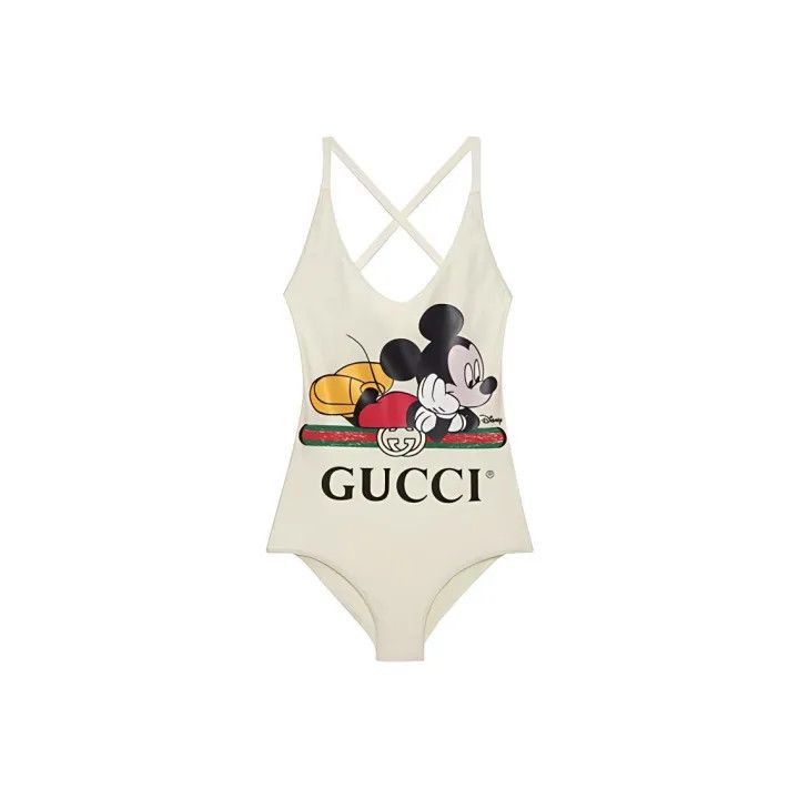 Gucci Gucci x Disney Vintage Cartoon Print Swimsuit-2507 Size 24" / US 00 / IT 34 - 7 Thumbnail