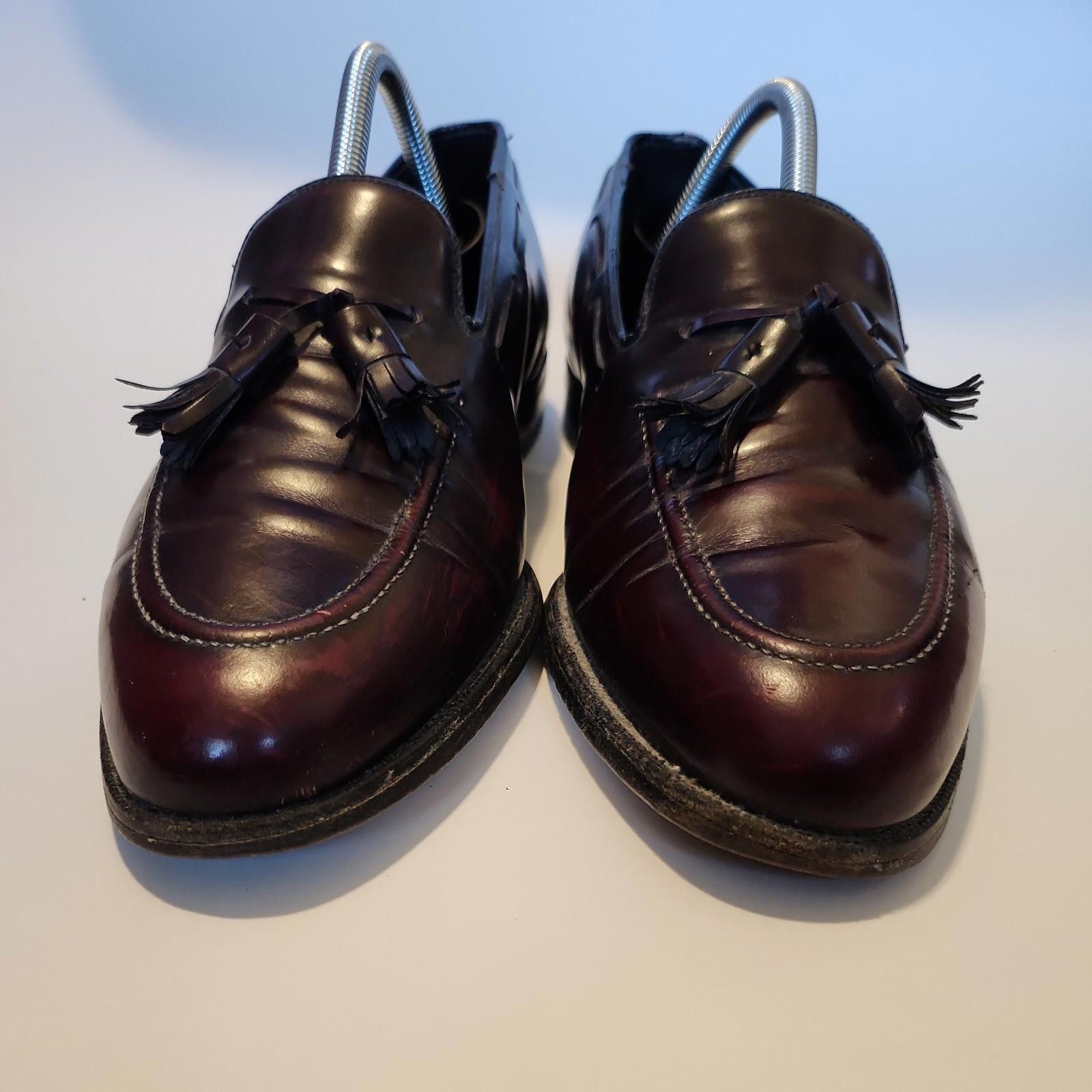Johnston & Murphy Johnston & Murphy Aristocraft Burgundy Brogues Tassel Sz.5 Size US 9.5 / EU 42-43 - 2 Thumbnail