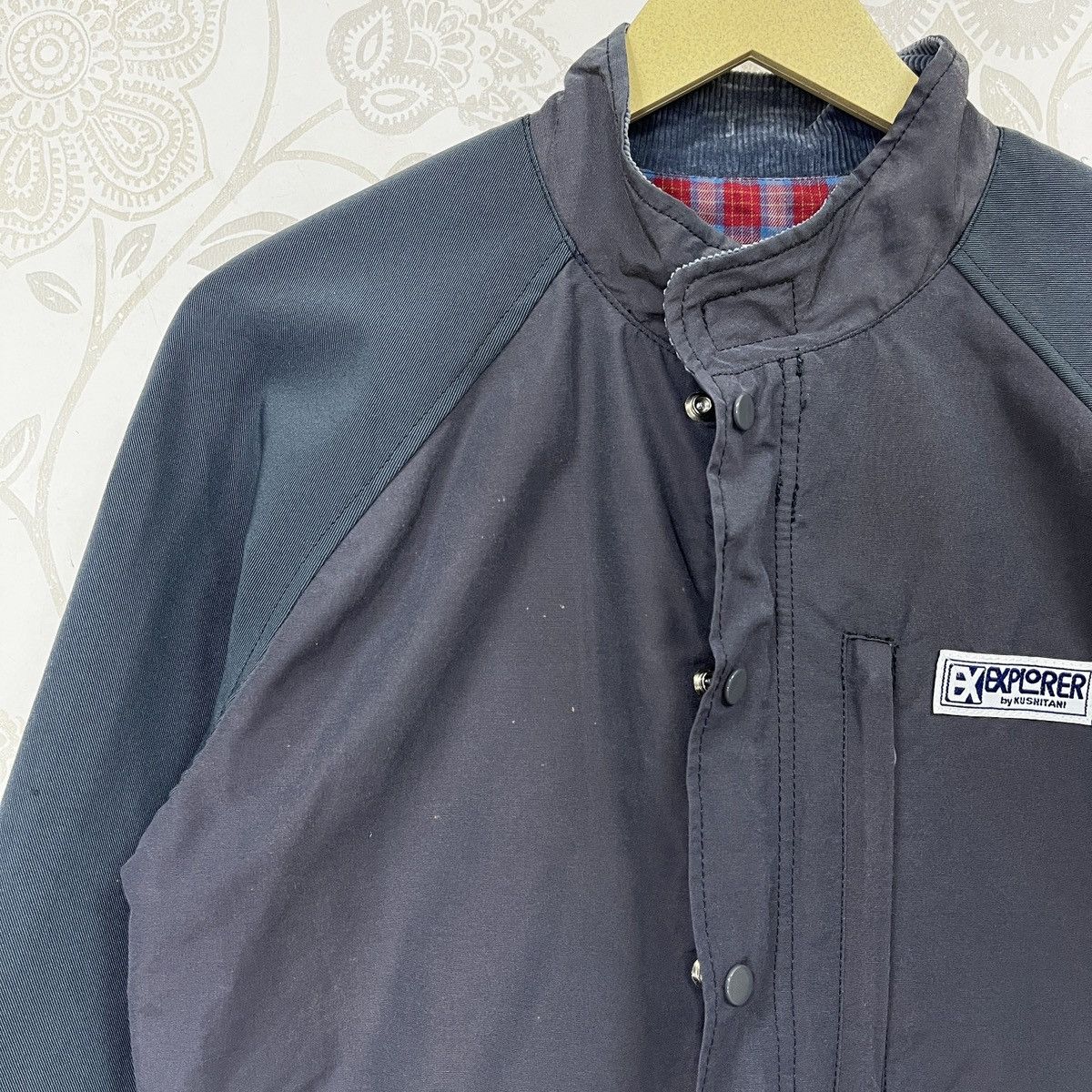 Japanese Brand × Sports Specialties Kushitani Explorer 1980s Bomber Blanket Light Jacket Japan Size US M / EU 48-50 / 2 - 5 Thumbnail