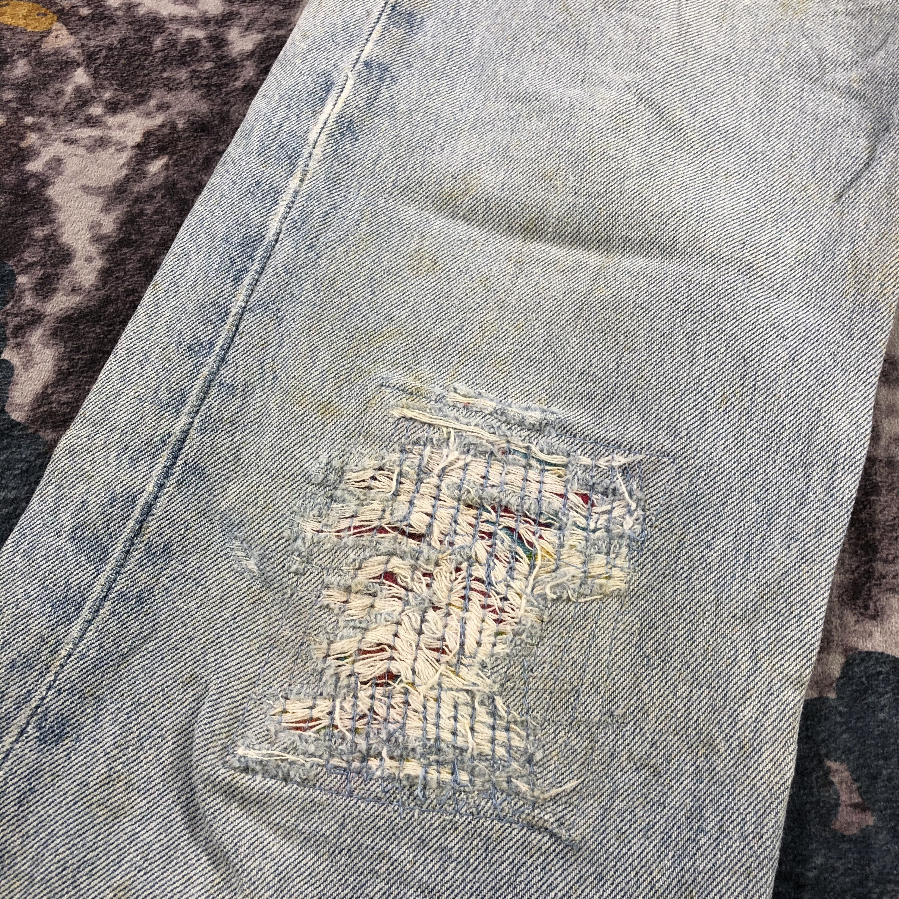 Levi's Vintage 90s Light Wash Levis 501 Jeans-JM3031 Size US 31 - 10 Thumbnail