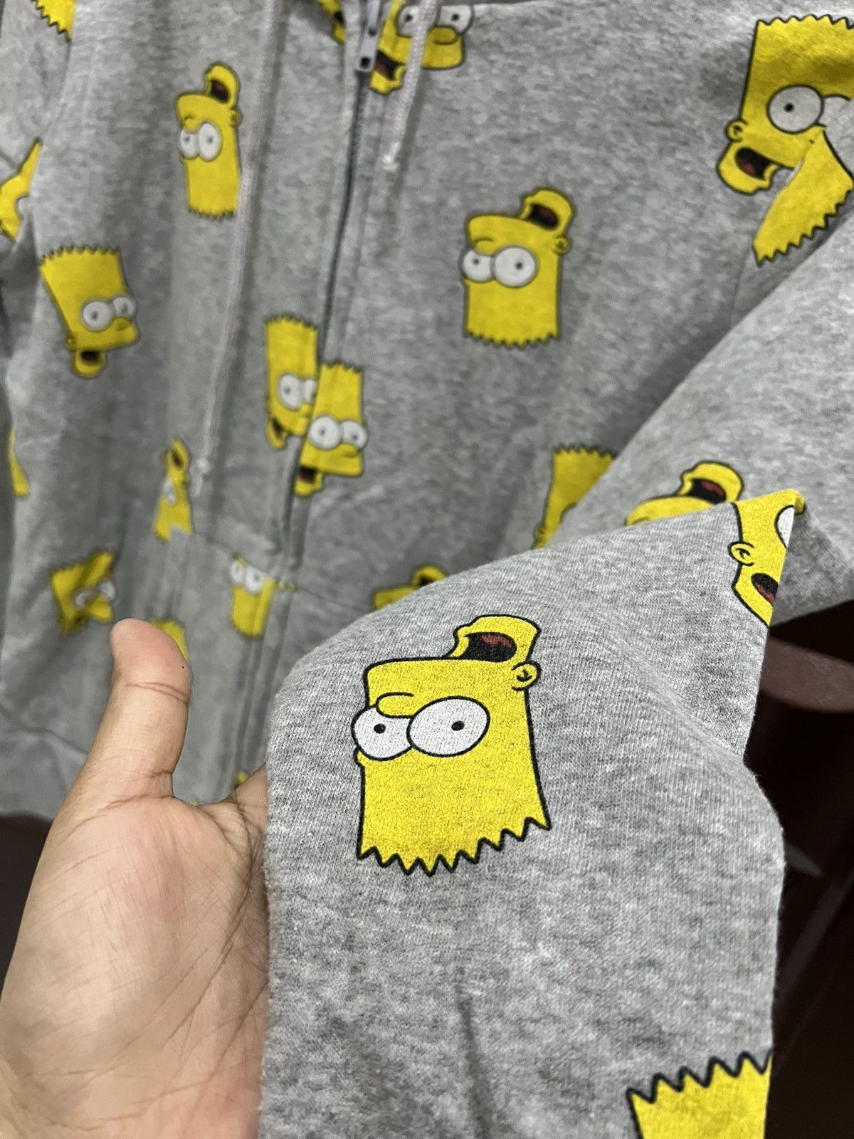 The Simpsons The Simpsons Full Printed Zipper Pullover Hooded Sweater Size US M / EU 48-50 / 2 - 3 Thumbnail