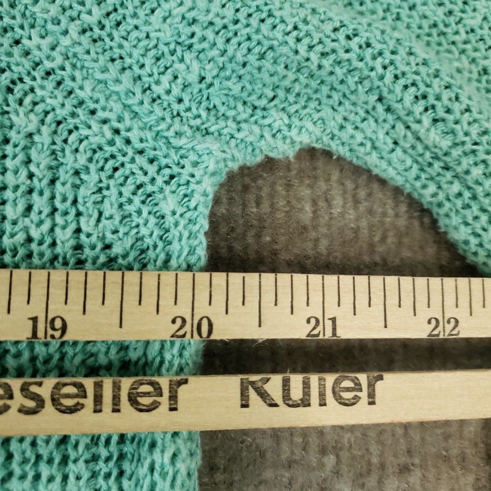 Eileen Fisher Eileen Fisher Sweater Womens XL Blue Knit Pullover Casual Long Sleeve Crew Neck Cotton Linen Classic Size XL / US 12-14 / IT 48-50 - 4 Thumbnail