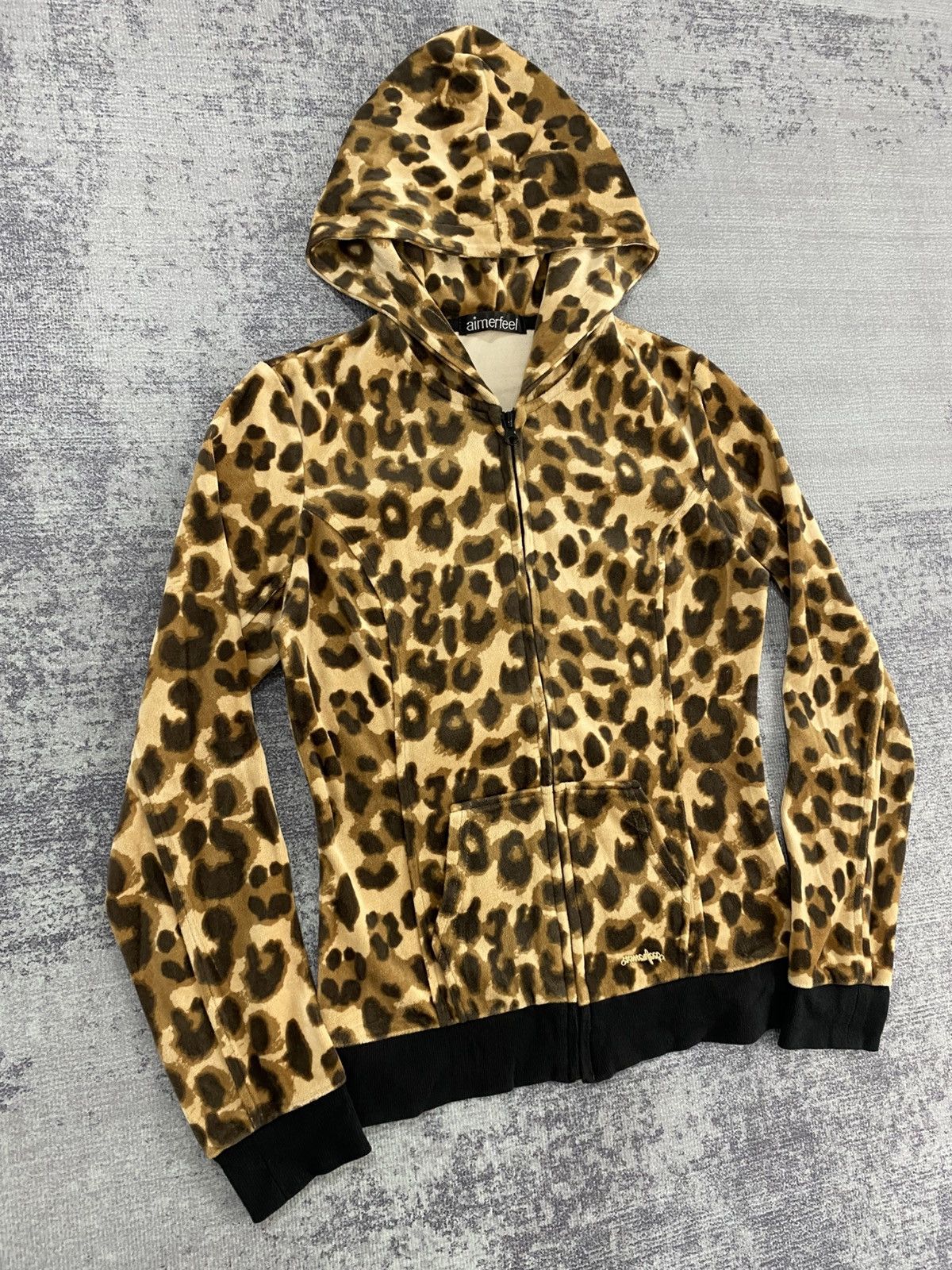 Hysteric Glamour hysteric style aimerfeel leopard velvet hoodie japan Size S / US 4 / IT 40 - 6 Thumbnail